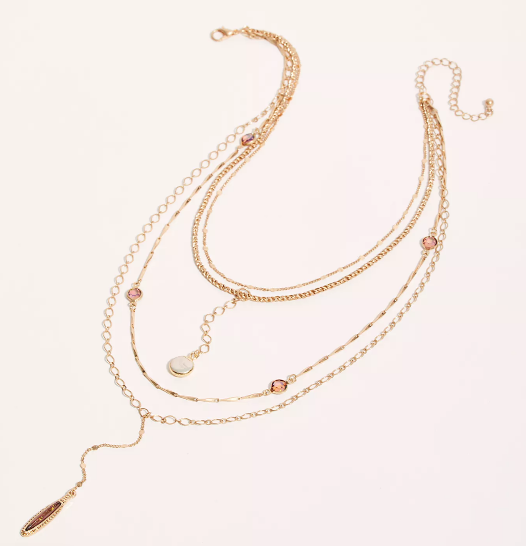 Free People Delicate Gold Necklace