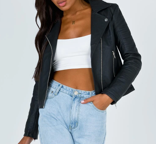 Black Moto Jacket