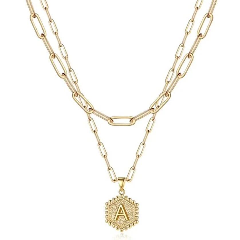 M MOOHAM Initial Necklace ($12.59)