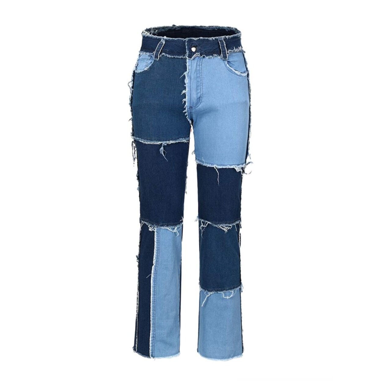 THUNDER STAR Patchwork Jeans ( $35.99)