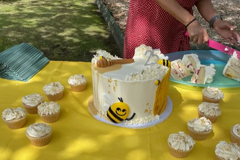 We hosted two 25th anniversary Garden Parties