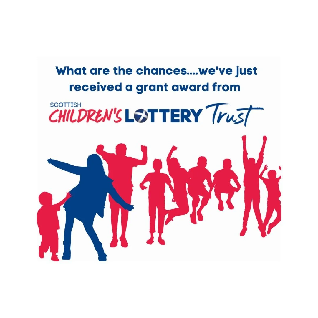 We've won the Scottish Children's Lottery!