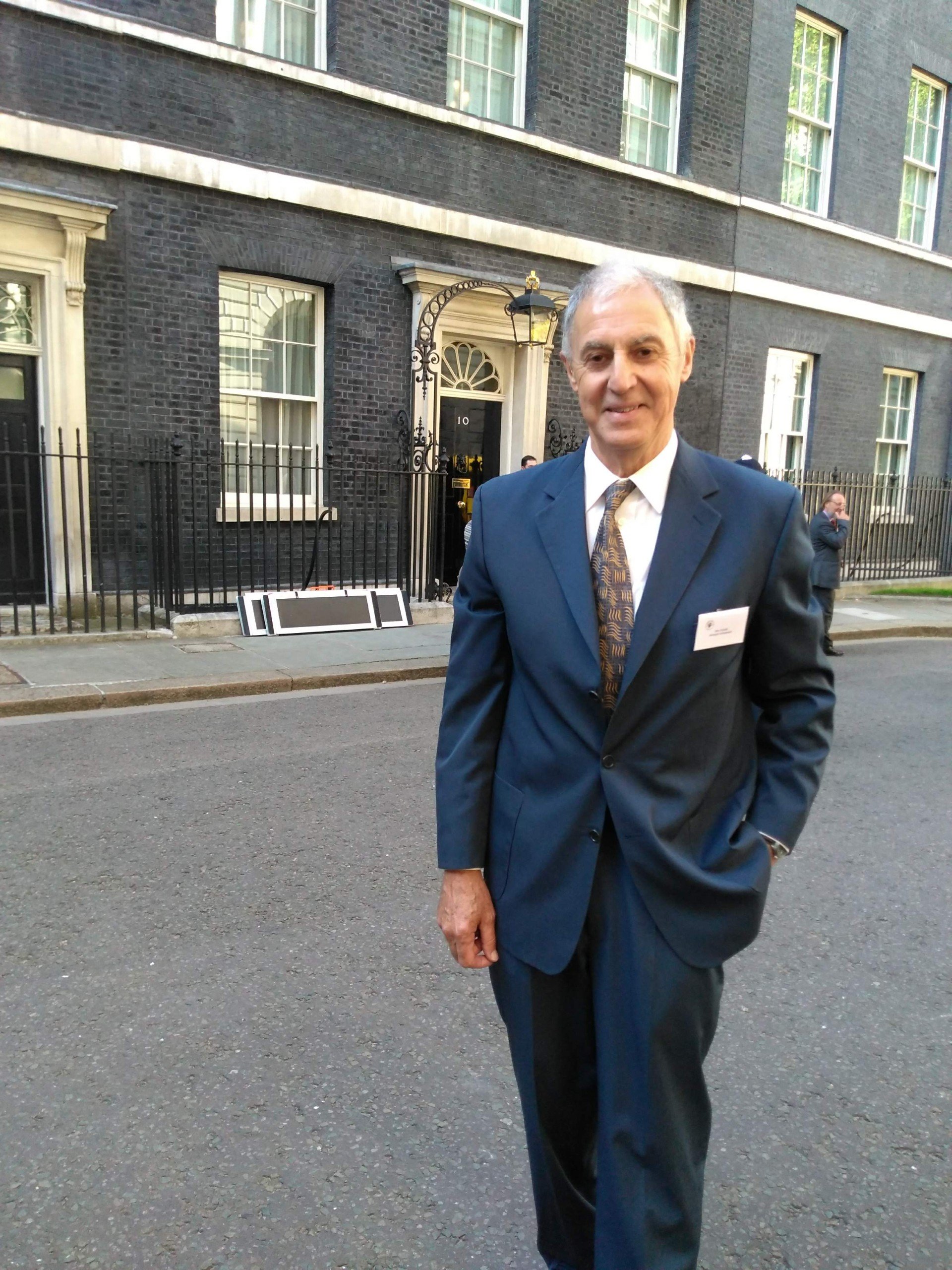 John visiting No 10 Downing Street