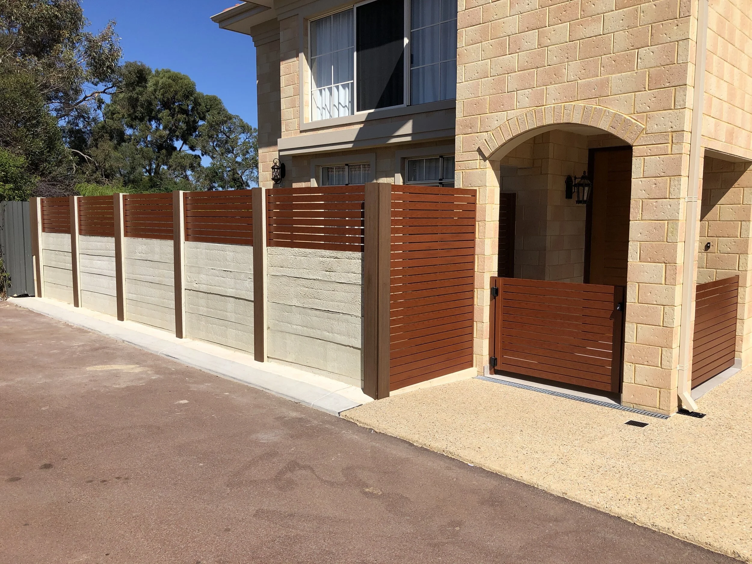 Aluminium Slat Fencing