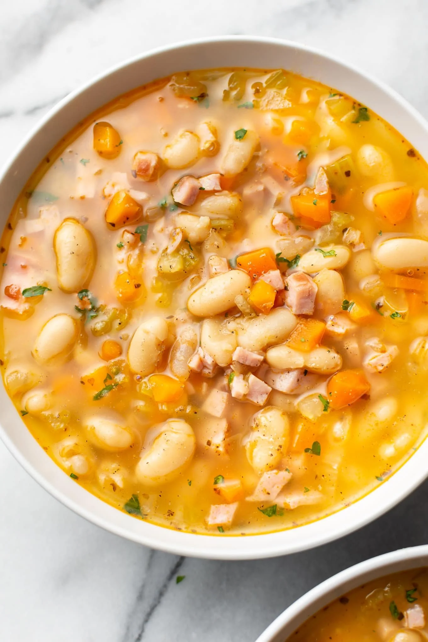 Soup Delivered Monday: Traditional White Bean and Ham with Vegetables
