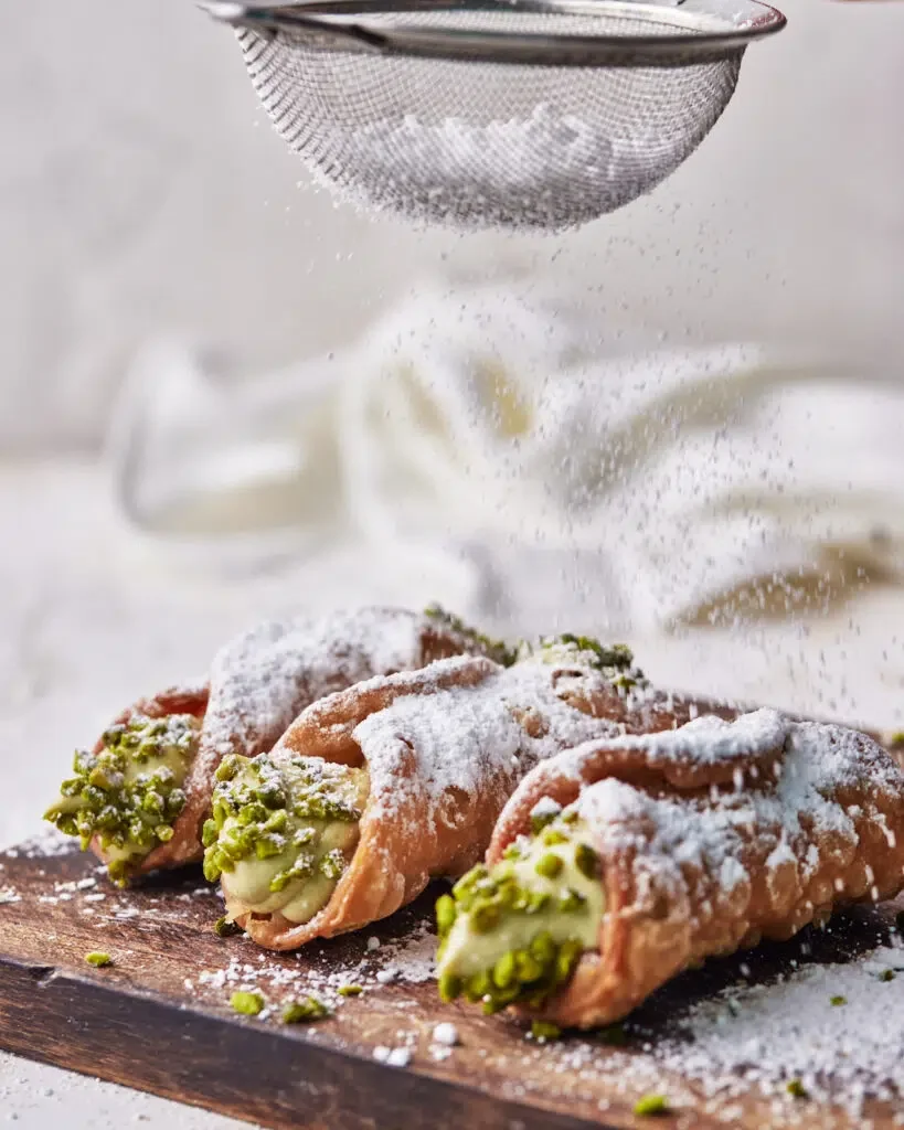Dessert: Home Made Cannoli
