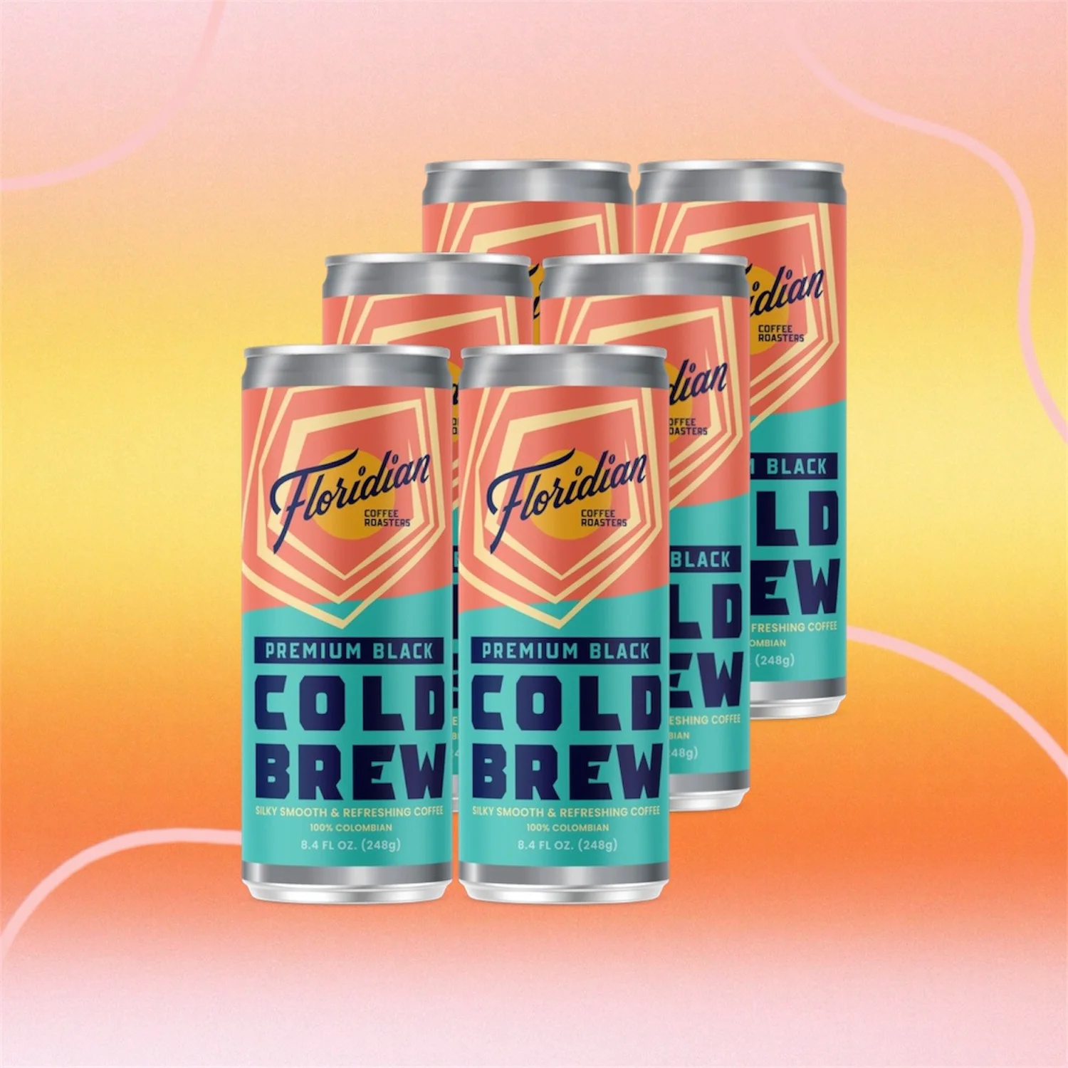 cold brew brightサイン付き　豪華フォトブック Premium Black Cold Brew - 6 pack — Floridiancoffeeroasters
