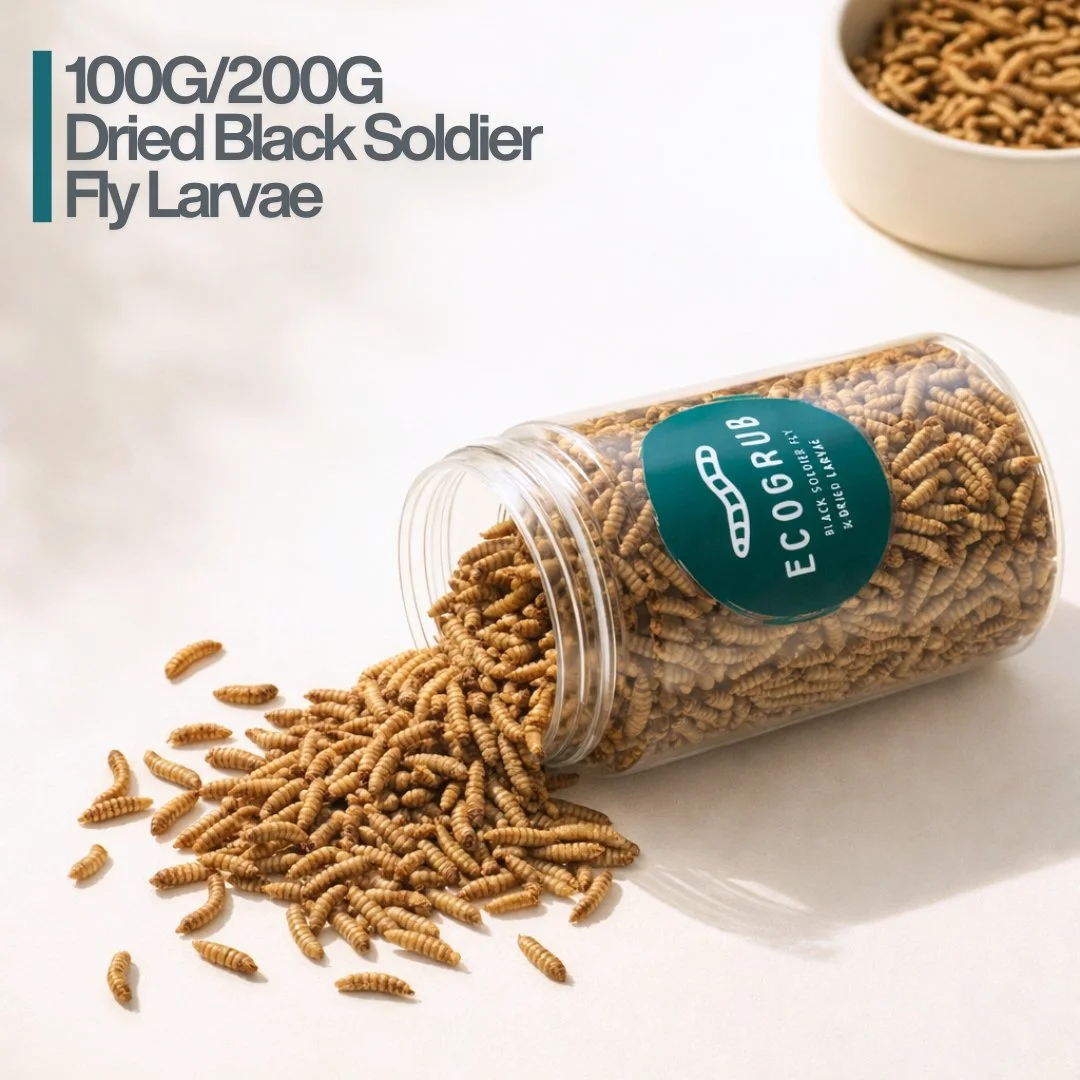 Ecogrub - Dried Black Soldier Fly Larvae