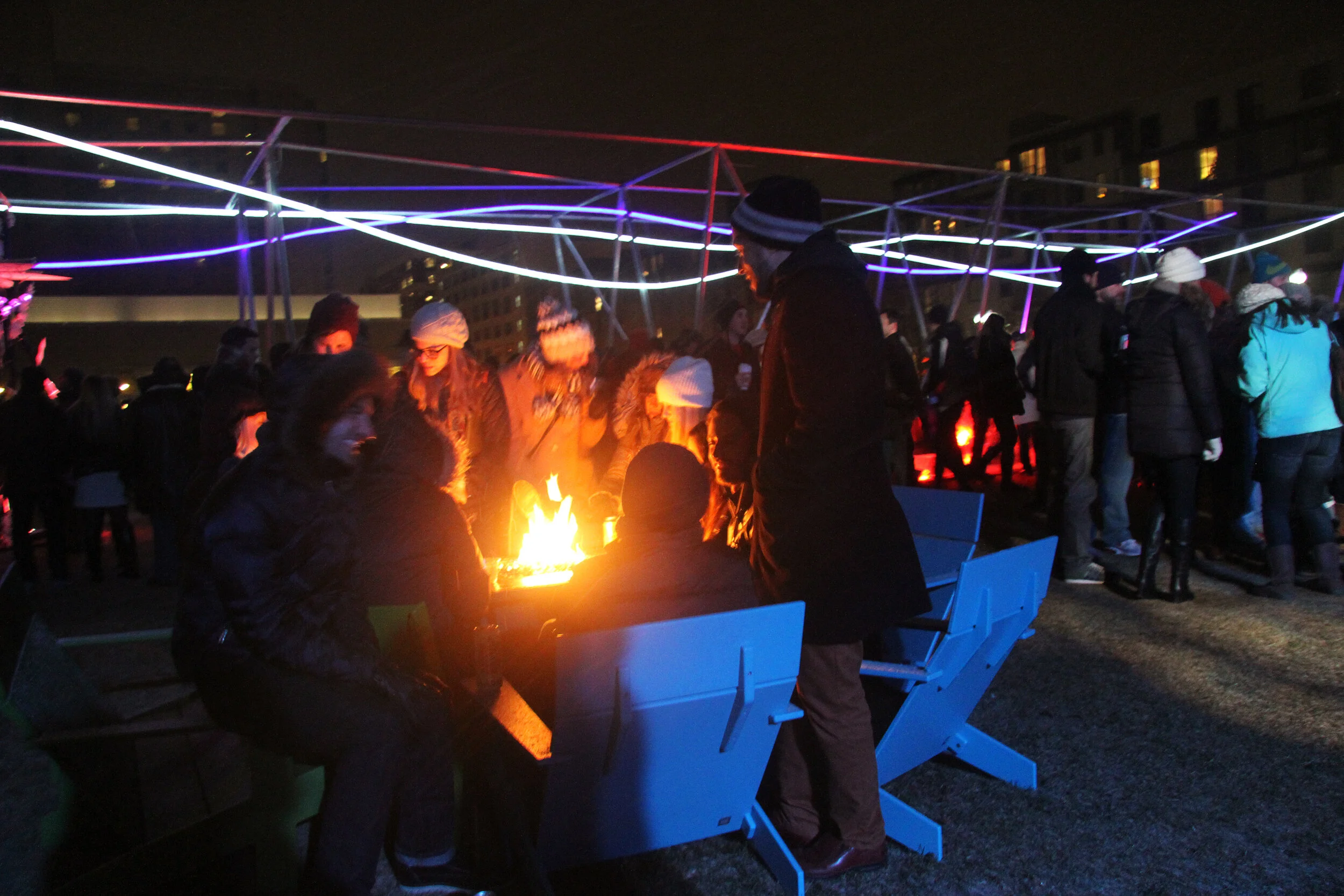 Fire & Ice, Lawn on D