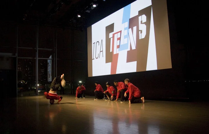 Teen Art Night, ICA Boston, 2011.   Click image to read article
