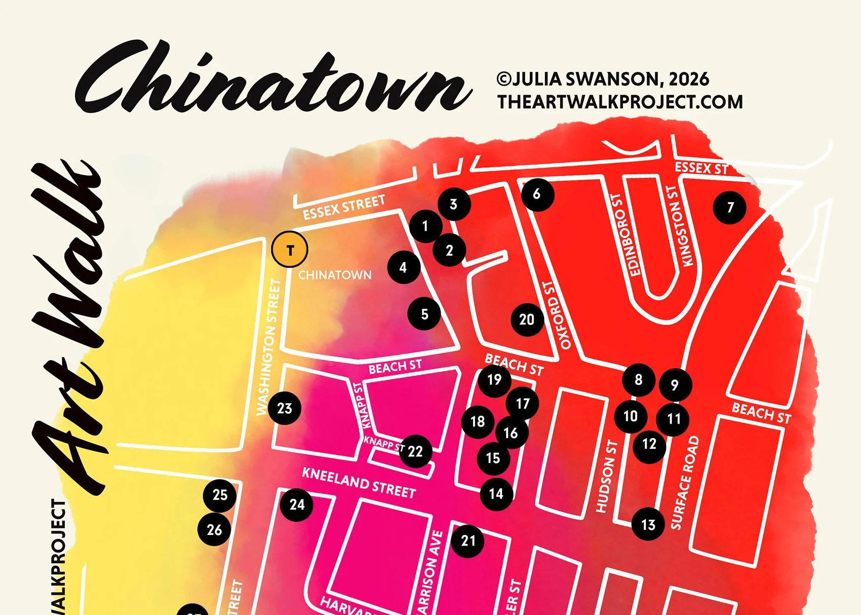 Chinatown Art Walk, Map and Art List Download