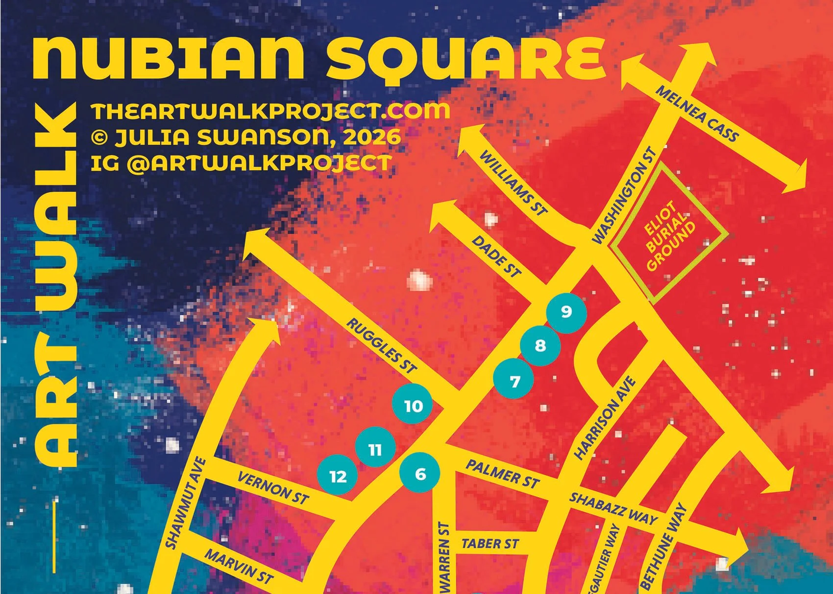Nubian Square Art Walk, Map and Art List Download