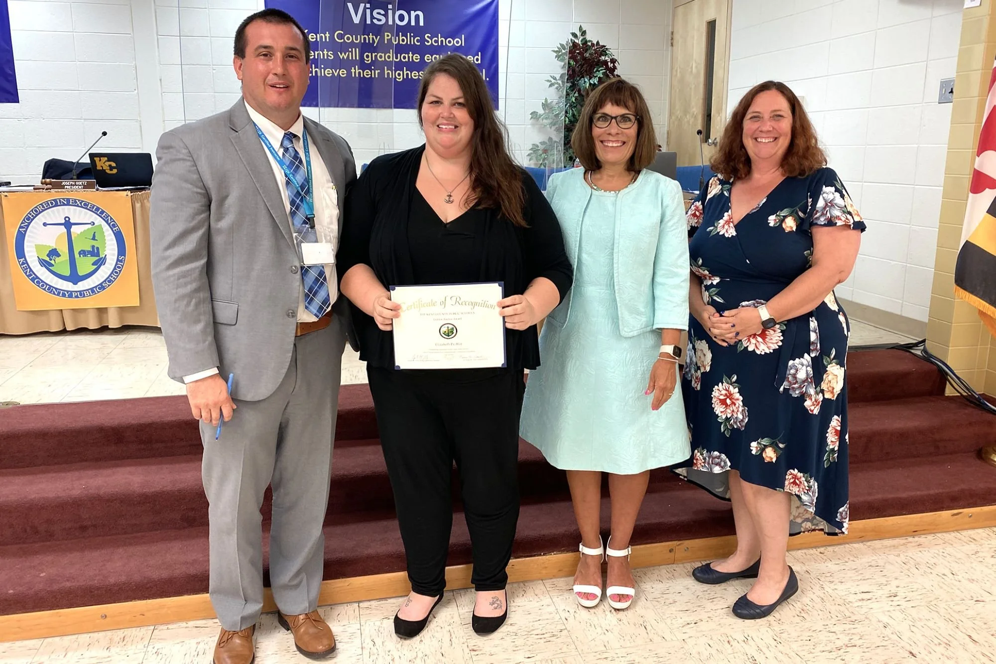 Proffitt Honored with Golden Anchor Award — Kent County Chamber of Commerce