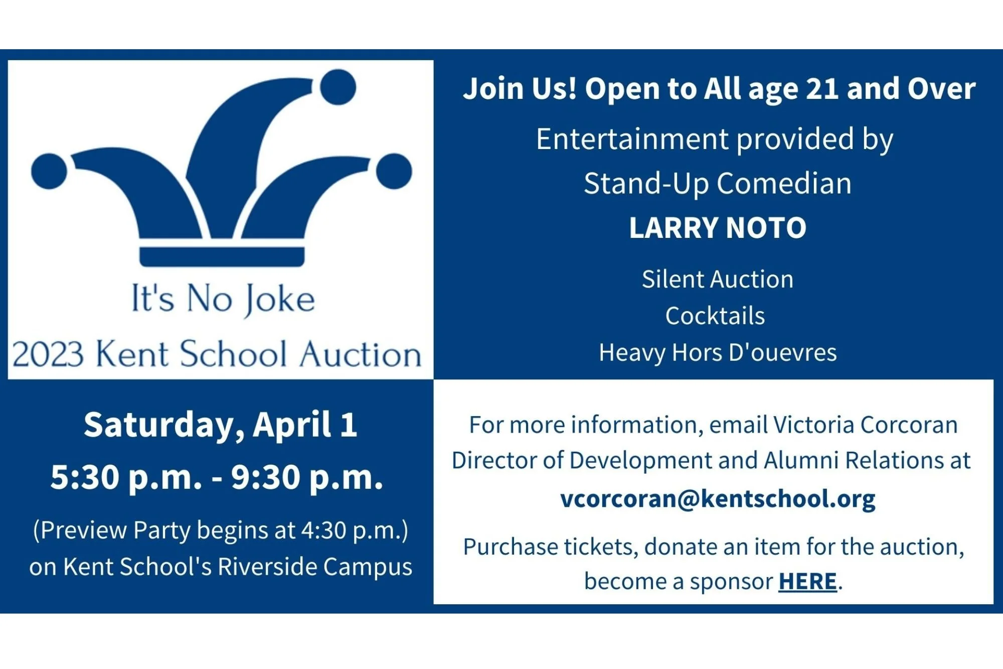 Kent School’s Annual Auction Features Comedian