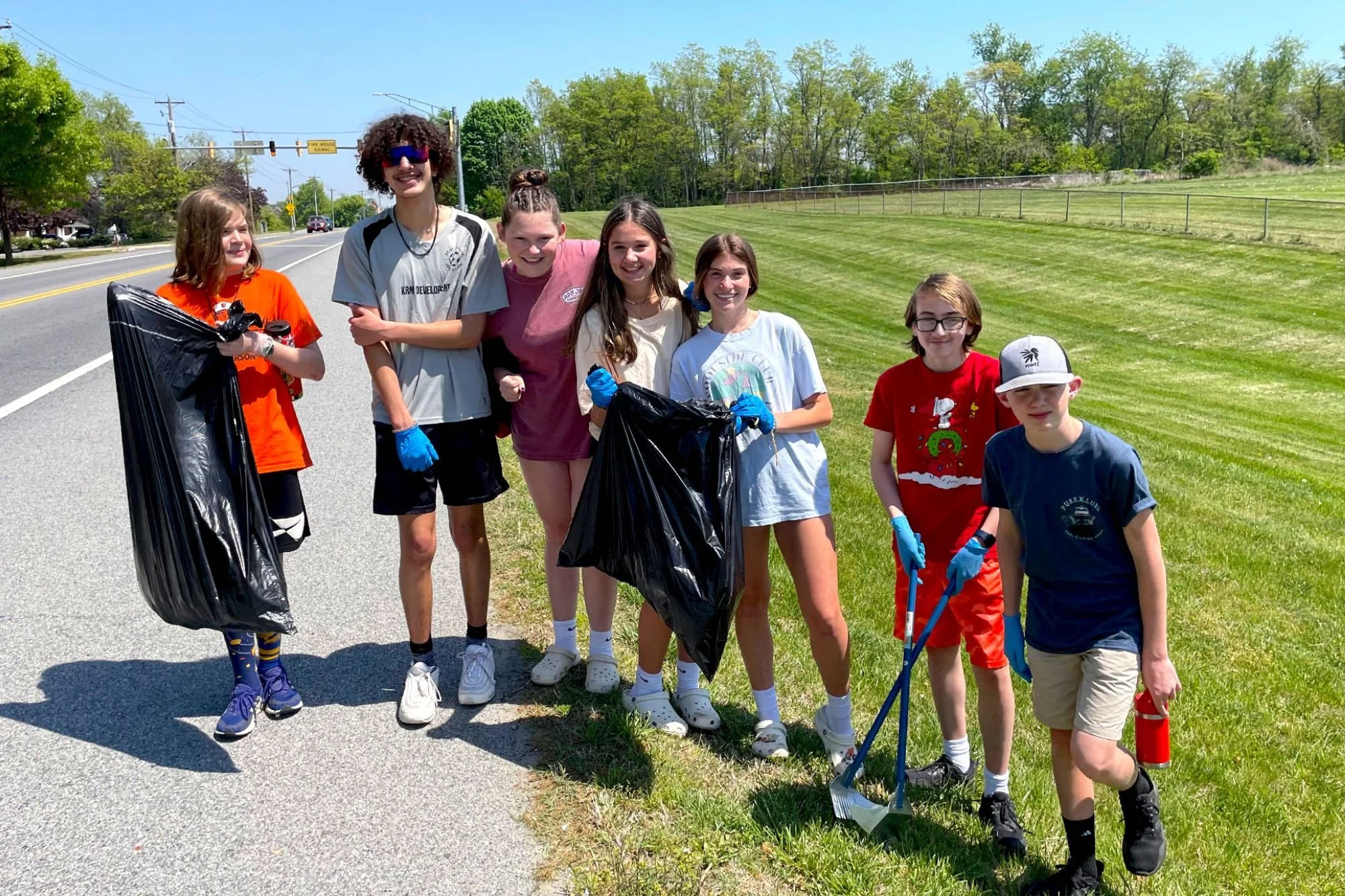 KCMS Students Participate in Earth Day Cleanup, Activities