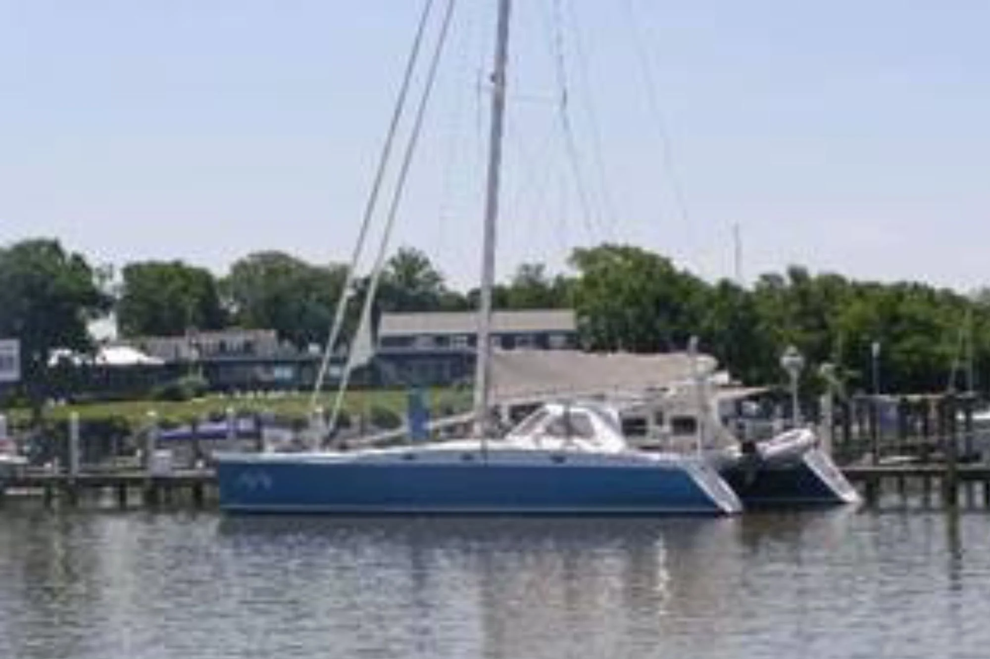 Safe Harbor Great Oak Landing  Has Become a Favorite Summer Home Port  On the Chesapeake for Large Cruising Multihulls