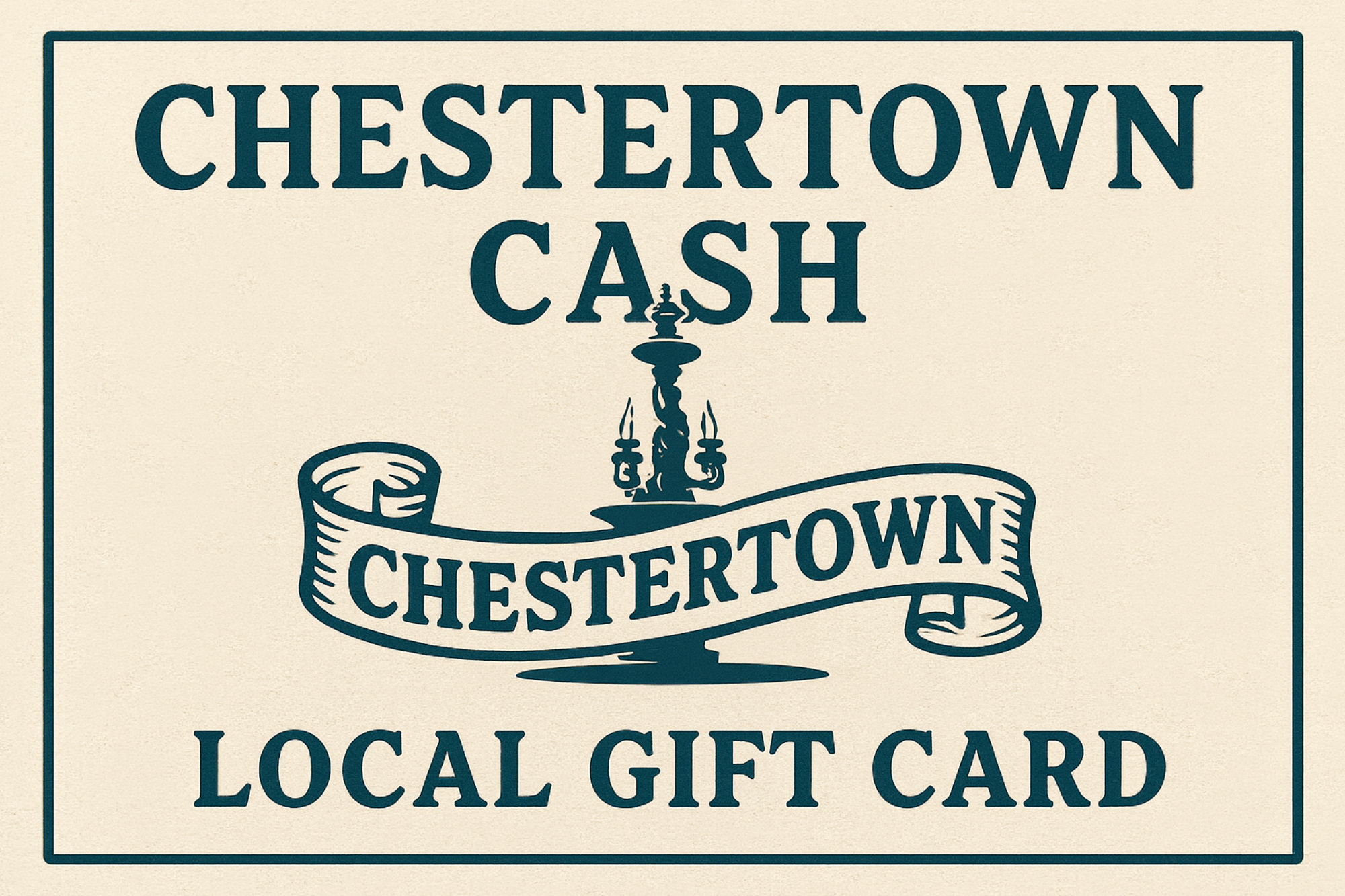 Chestertown Cash - Local Made Easy