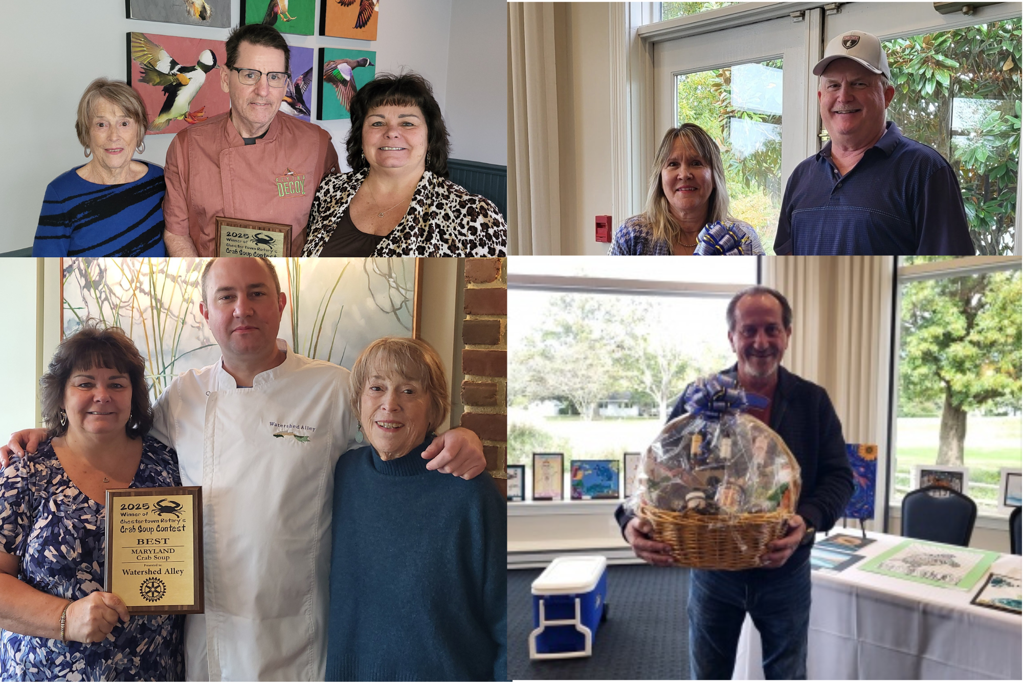 The Chestertown Rotary Club Soup & Sip Winners 2025