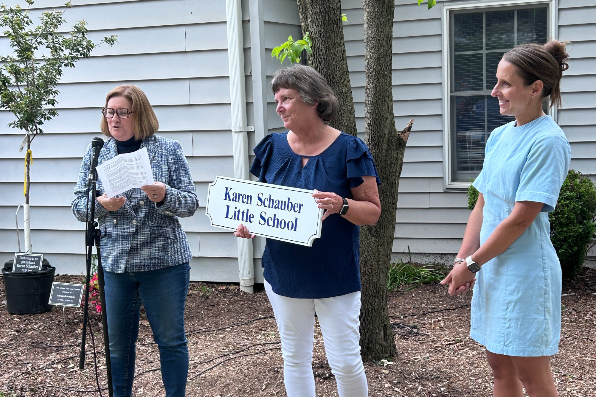 Kent School Honors Karen Schauber’s 36-Year Legacy with Naming of The Karen Schauber Little School