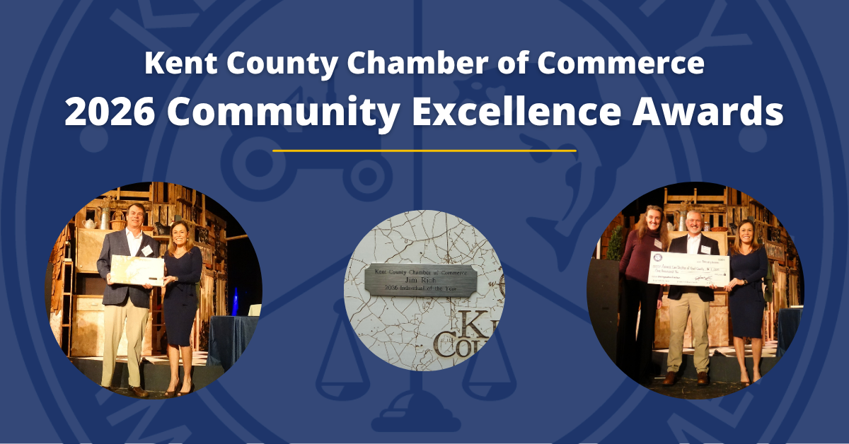 Kent County Chamber of Commerce Announces 2026 Community Excellence Award Recipients
