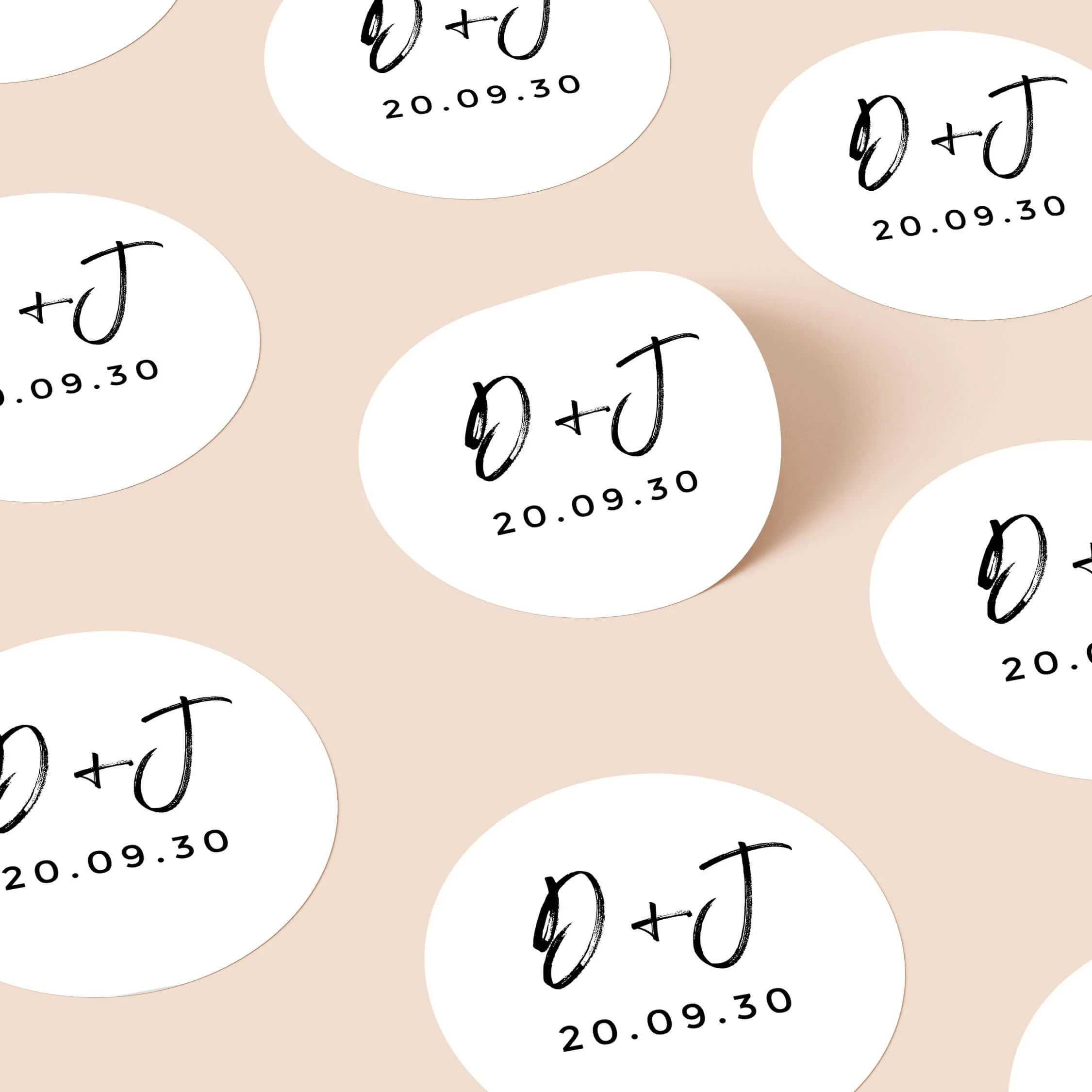 The Signature Wedding Stickers