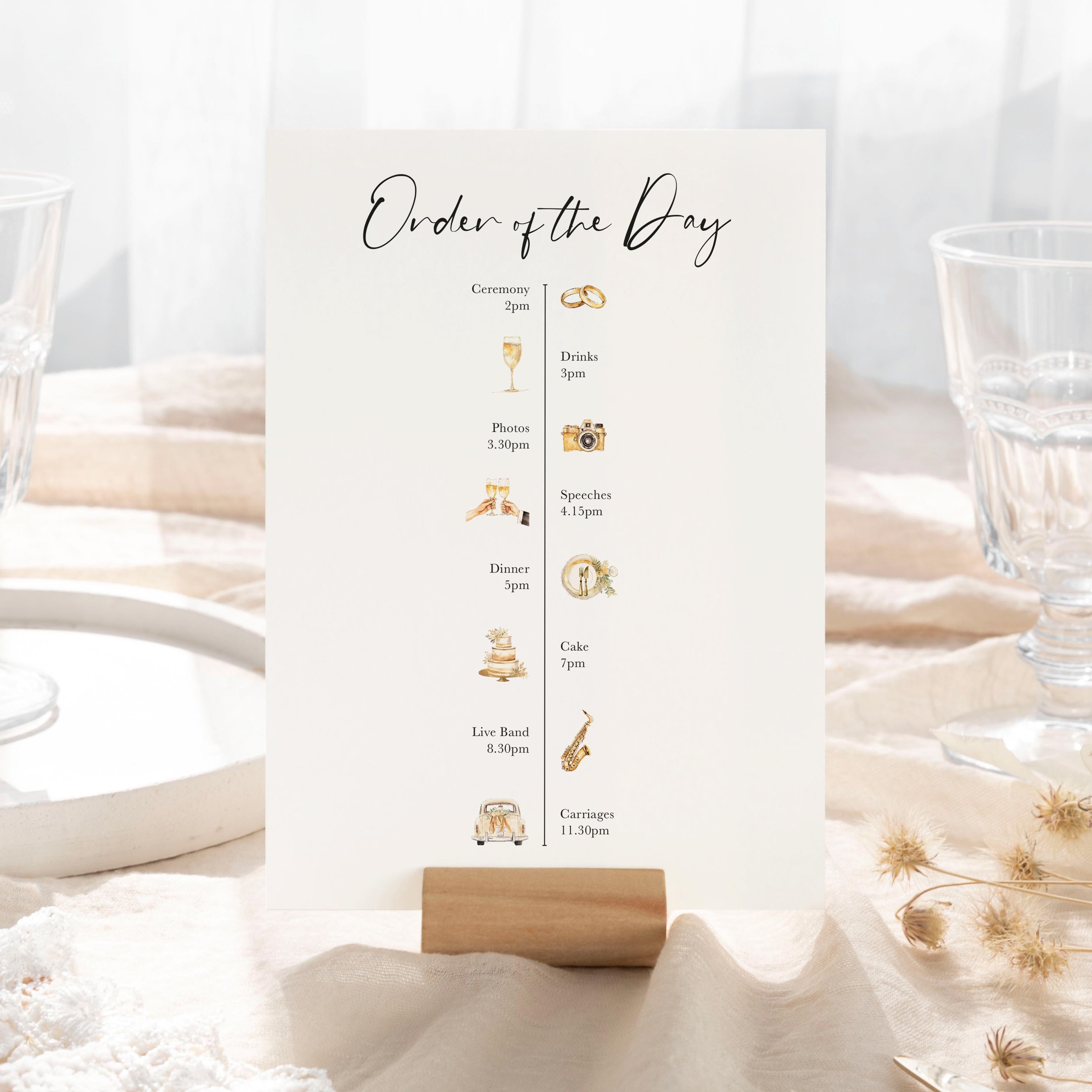 Wedding Timelines