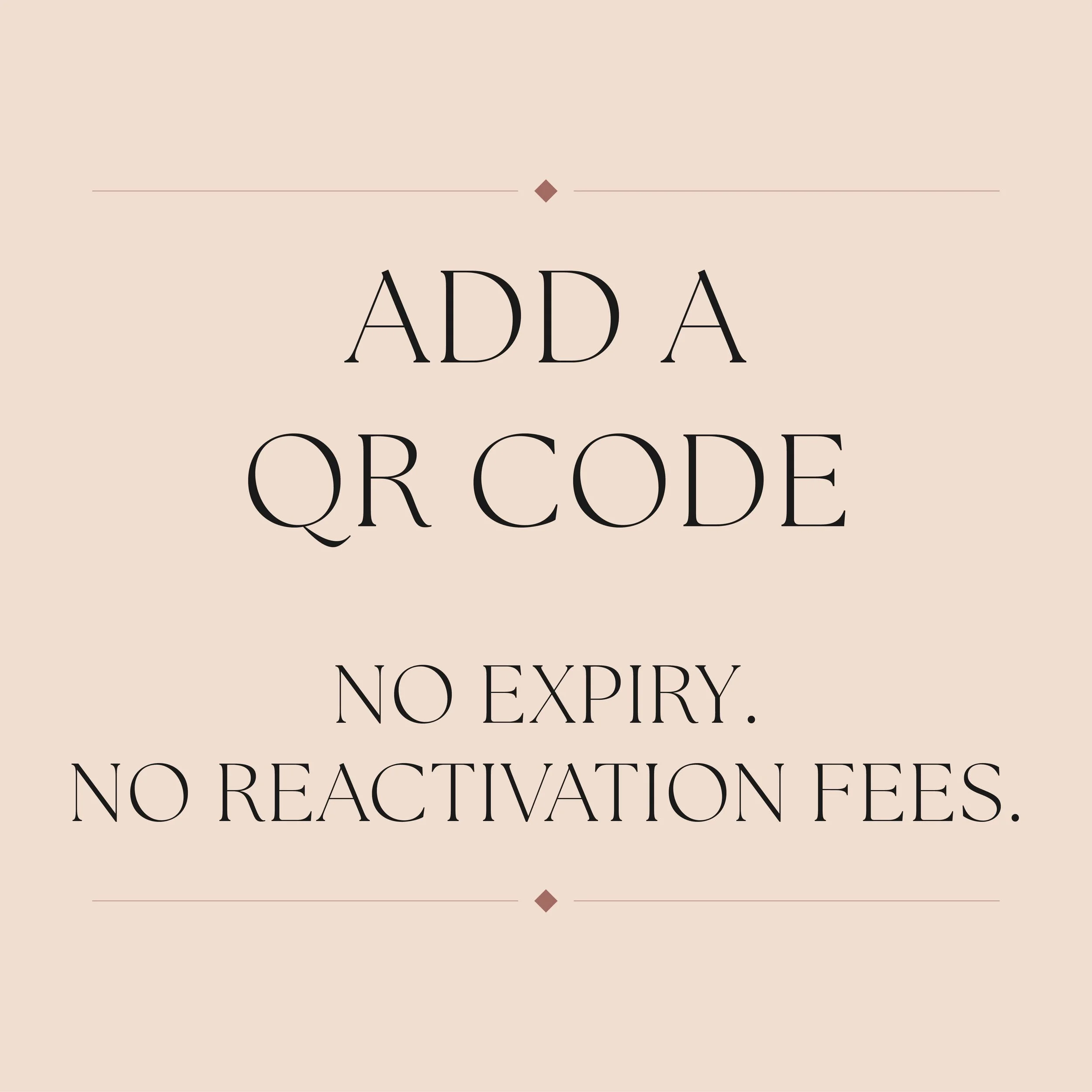 Add a QR Code