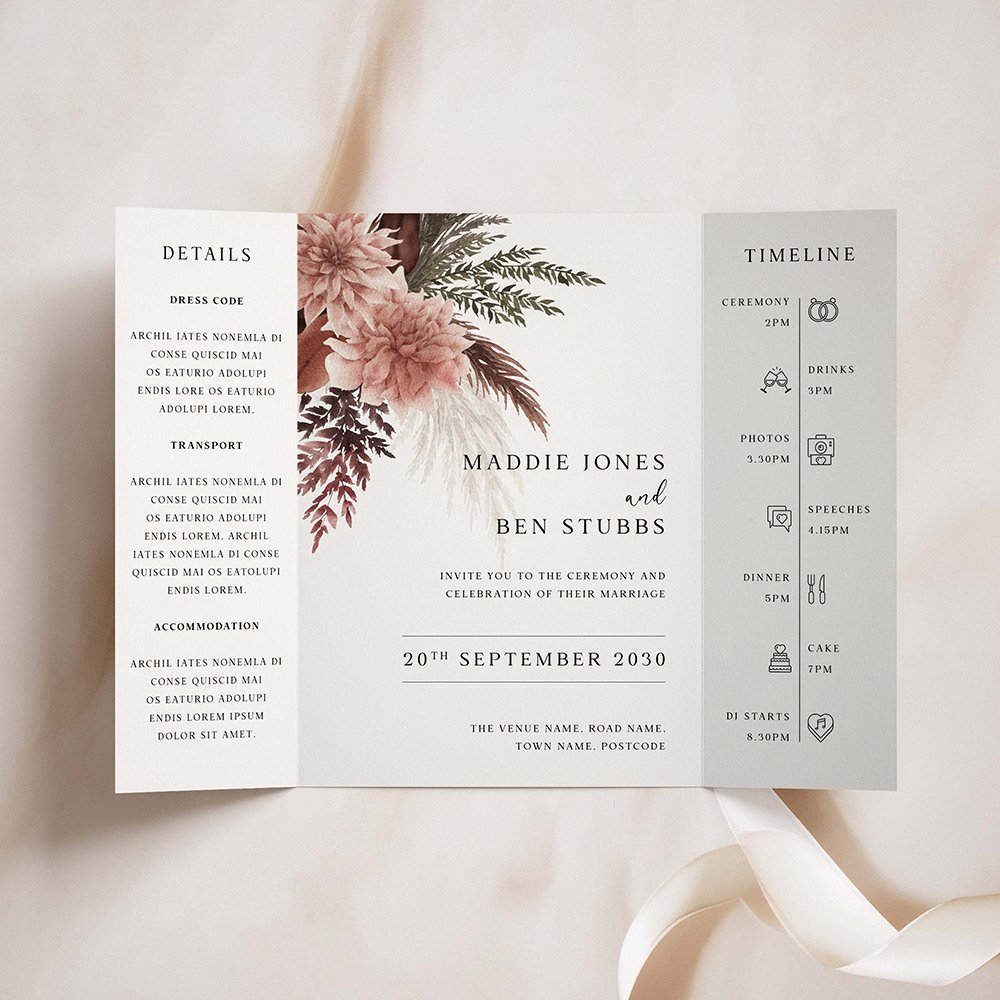 The Blush Boho Collection – Gatefold