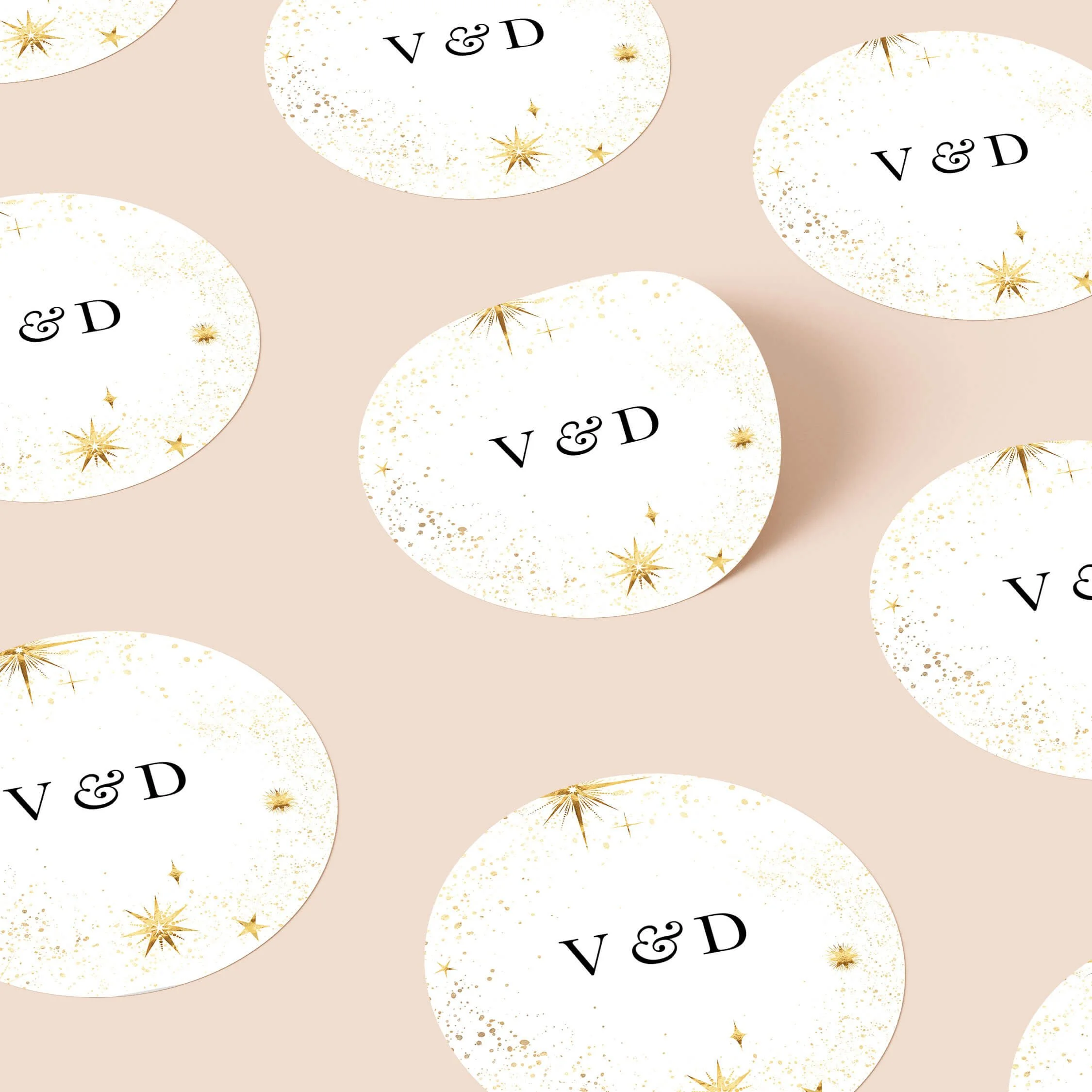 The Celestial Wedding Stickers