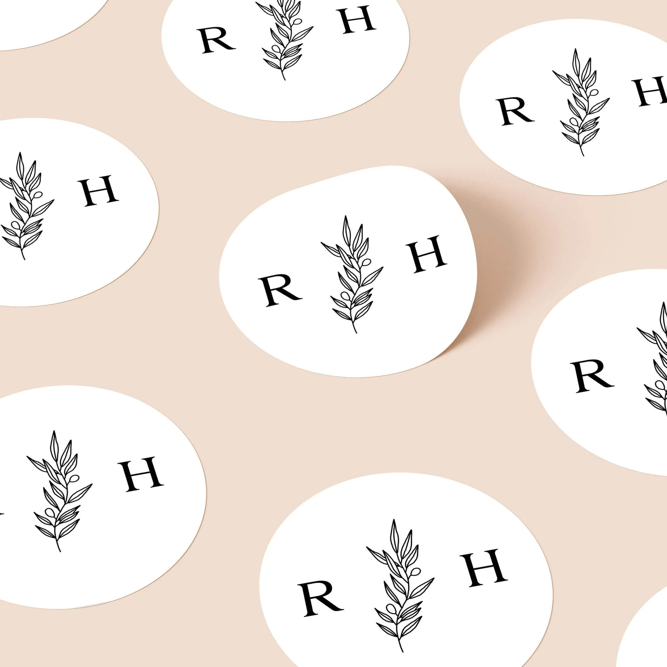 The Heritage Wedding Stickers