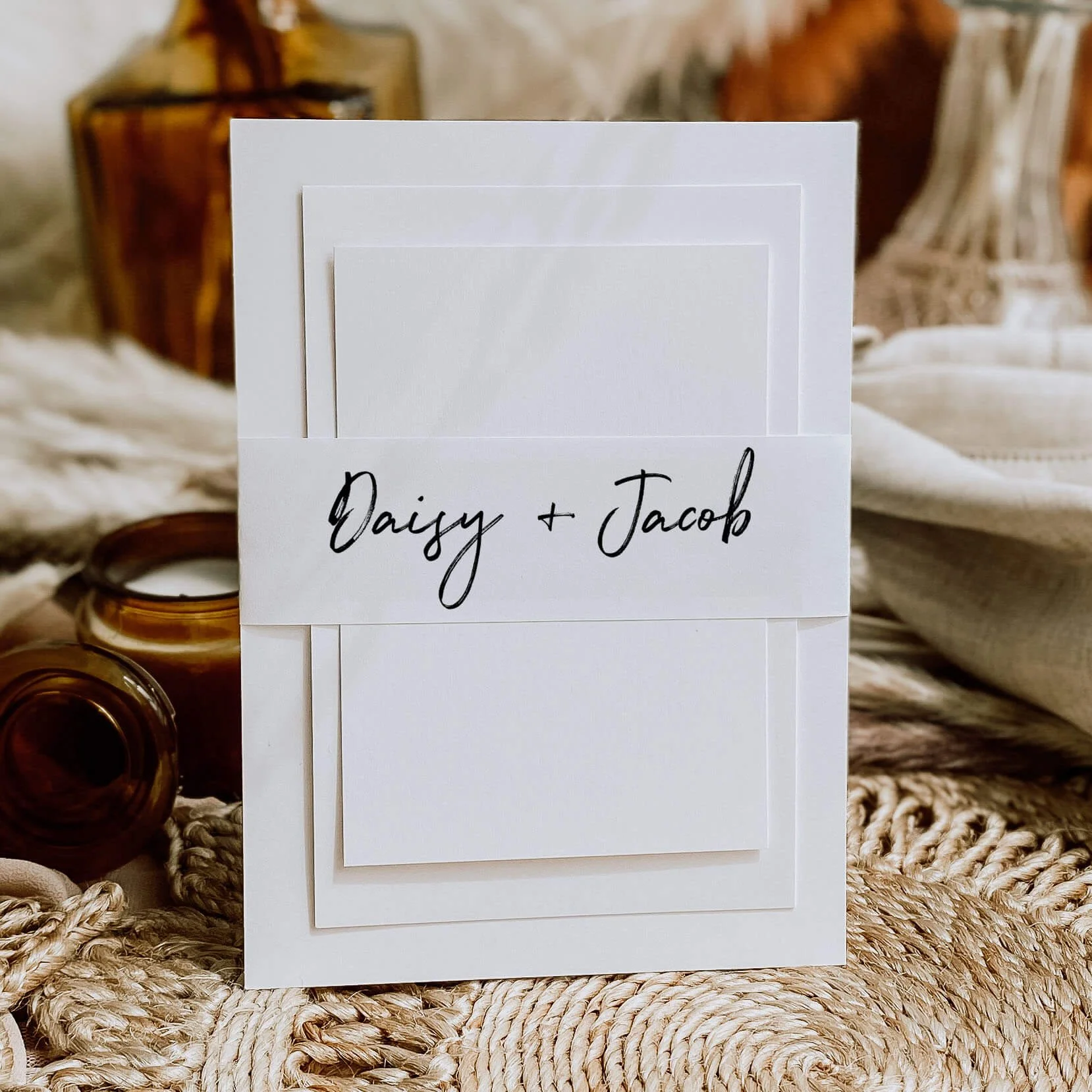 The Signature Wedding Belly Bands