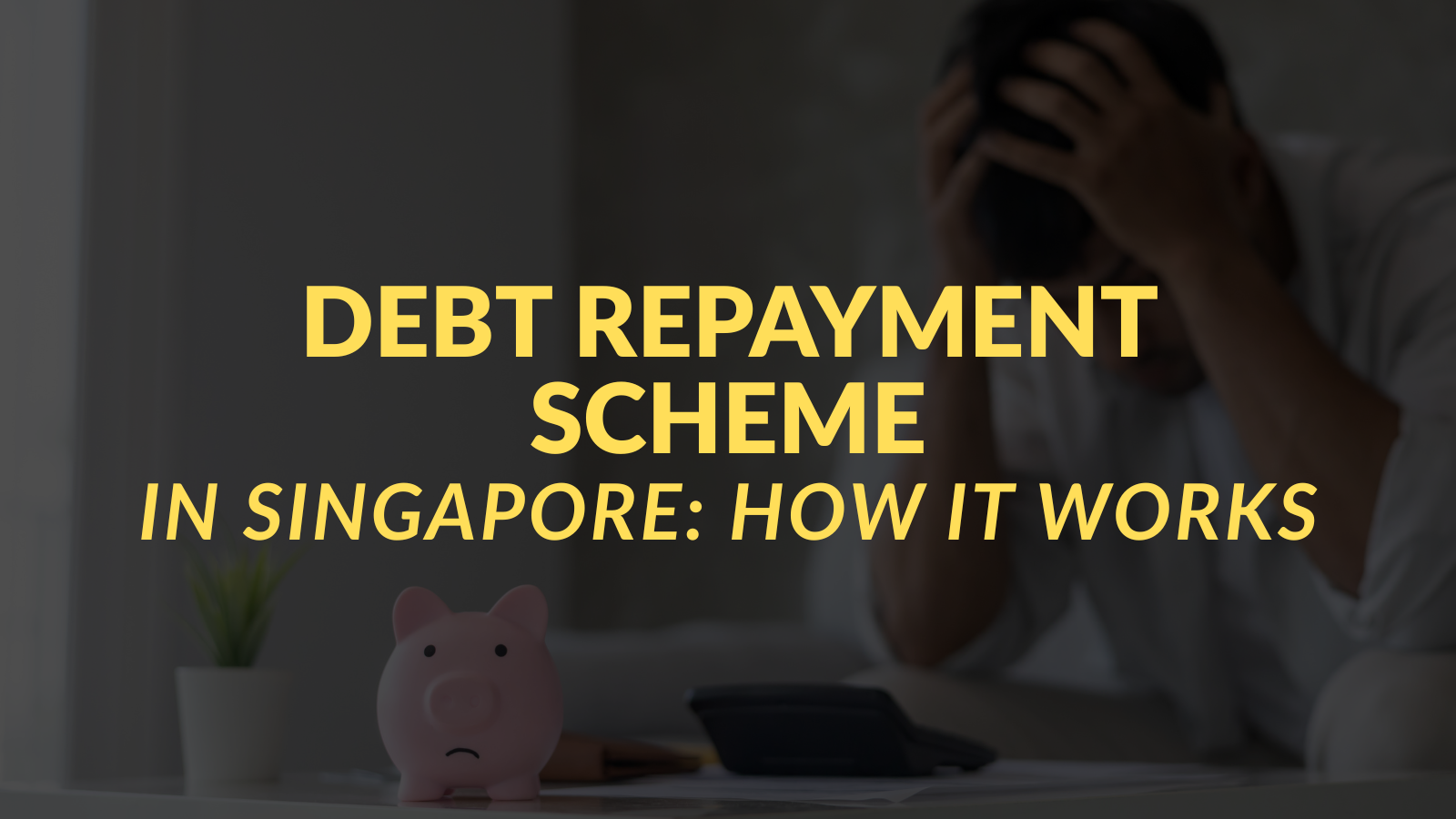 Debt Repayment Scheme in Singapore : How It Works