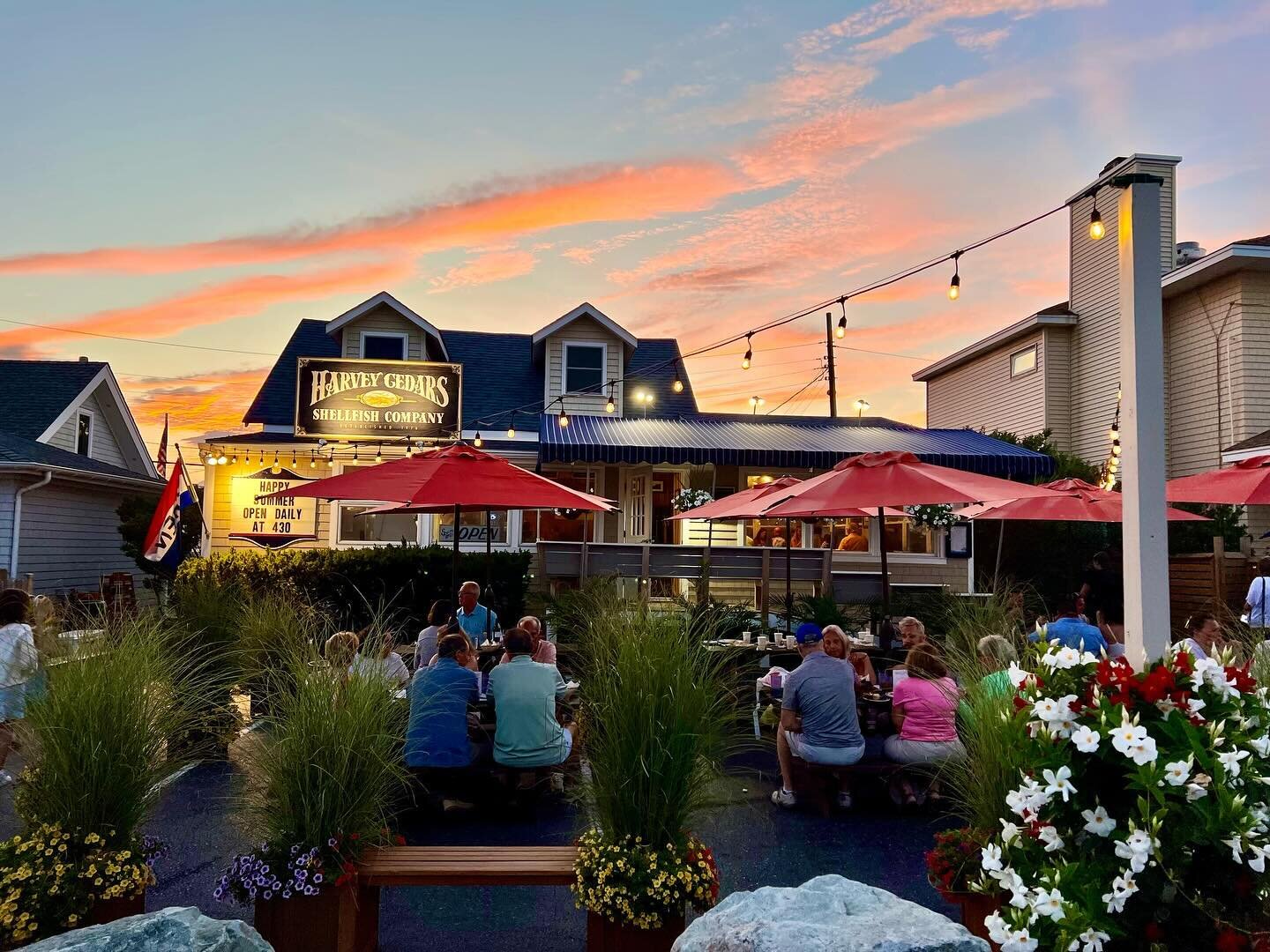 Sunsets after 5:30pm are upon us &amp; we&rsquo;re hiring for the 2024 season! We would love for you to join our team! 

Please apply through our website: www.harveycedarsshellfishco.com

We can&rsquo;t wait to meet you!
