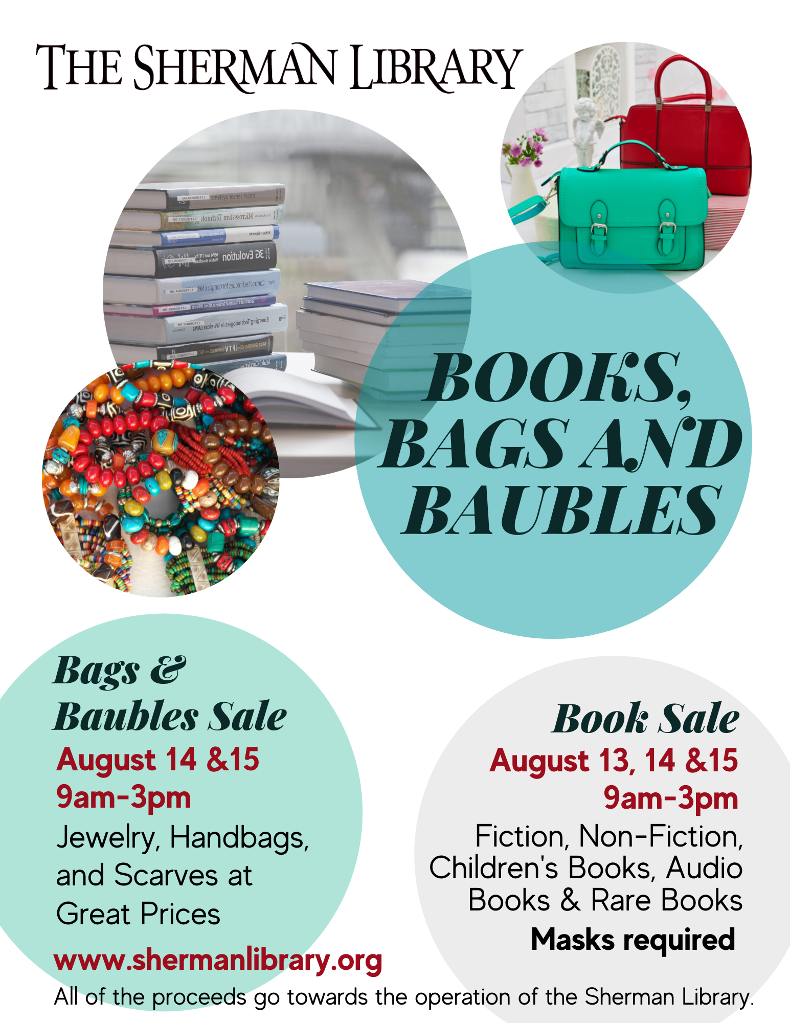 Library Bauble Books Website Banner