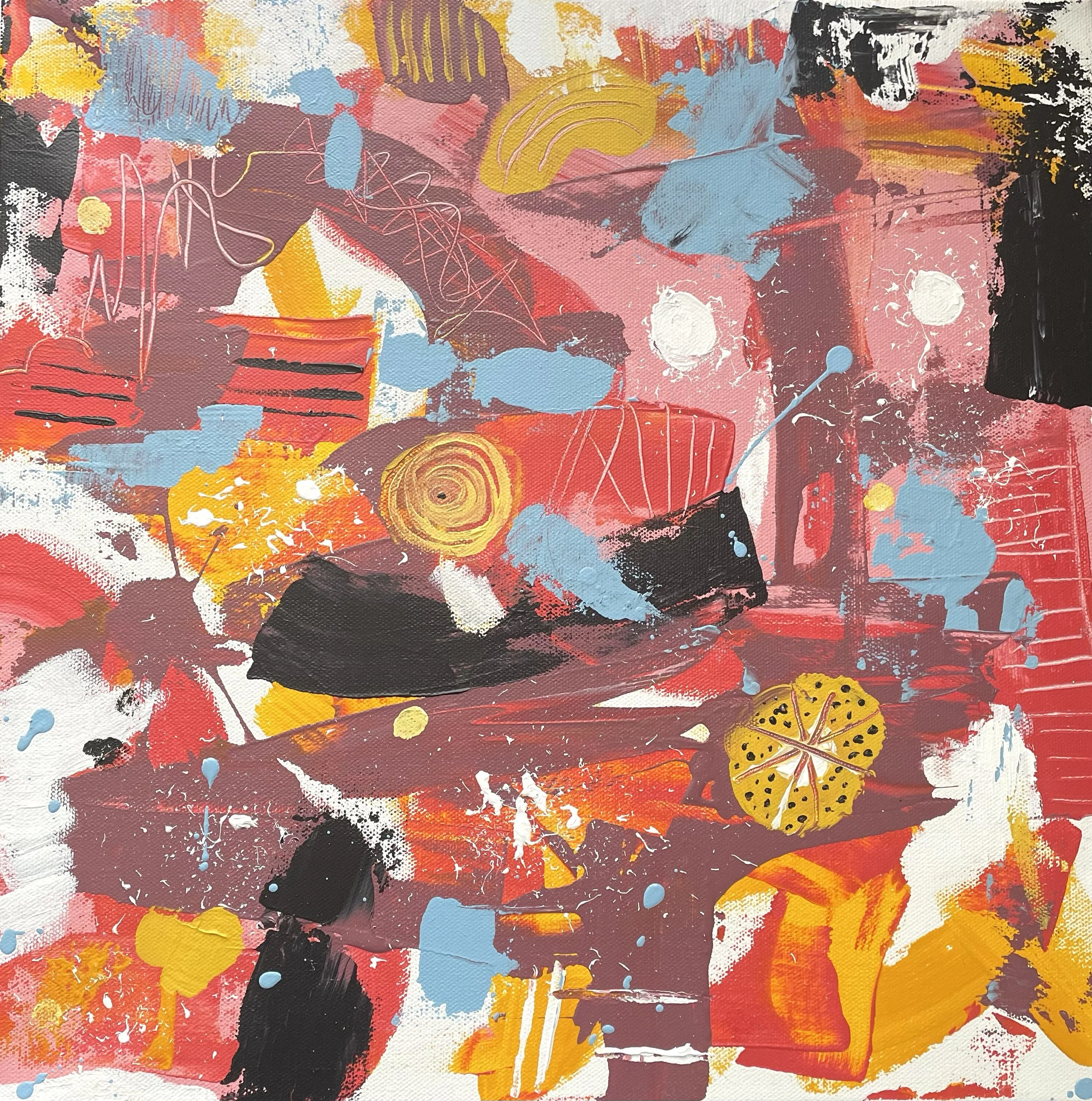 Summer Snow Day - 16x16 $320