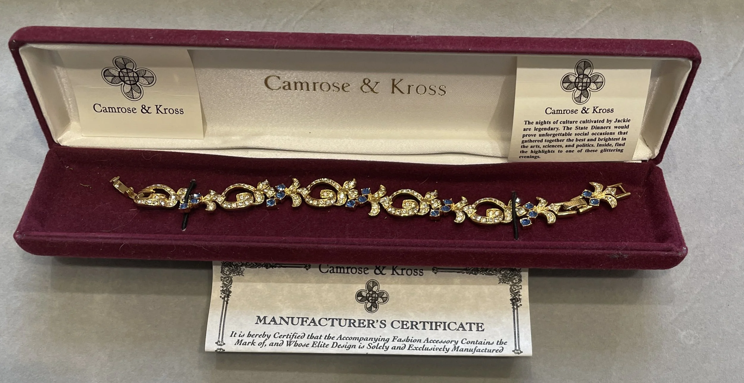 Camrose Kross Jaqueline Kennedy Bracelet