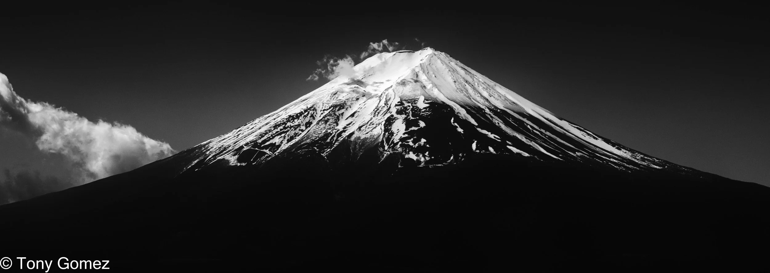 Mt Fuji and Cloud - Fujikawaguchiko - Photo 17x37 $750