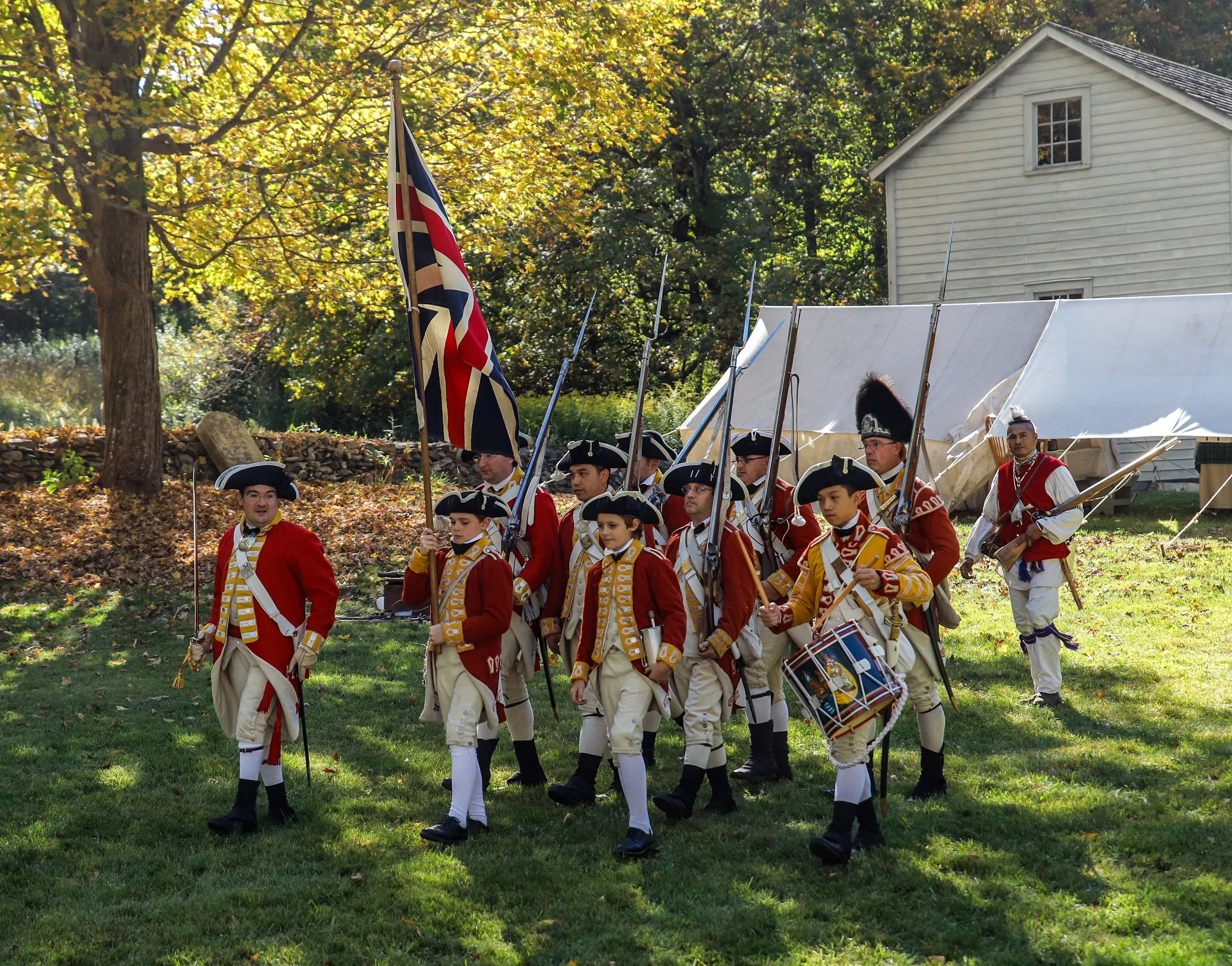 Mike Mondaruli  - Loyalists Are Coming 11 x 14 $25