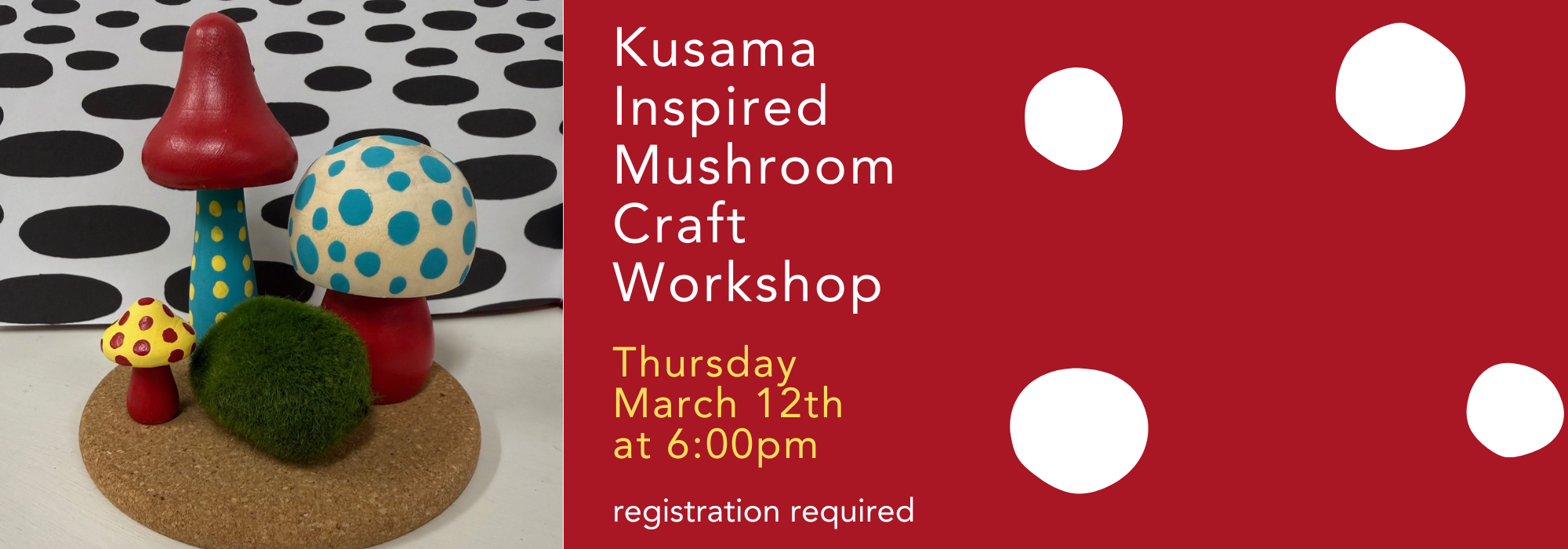 Kusama Inspired Mushroom Craft banner.png