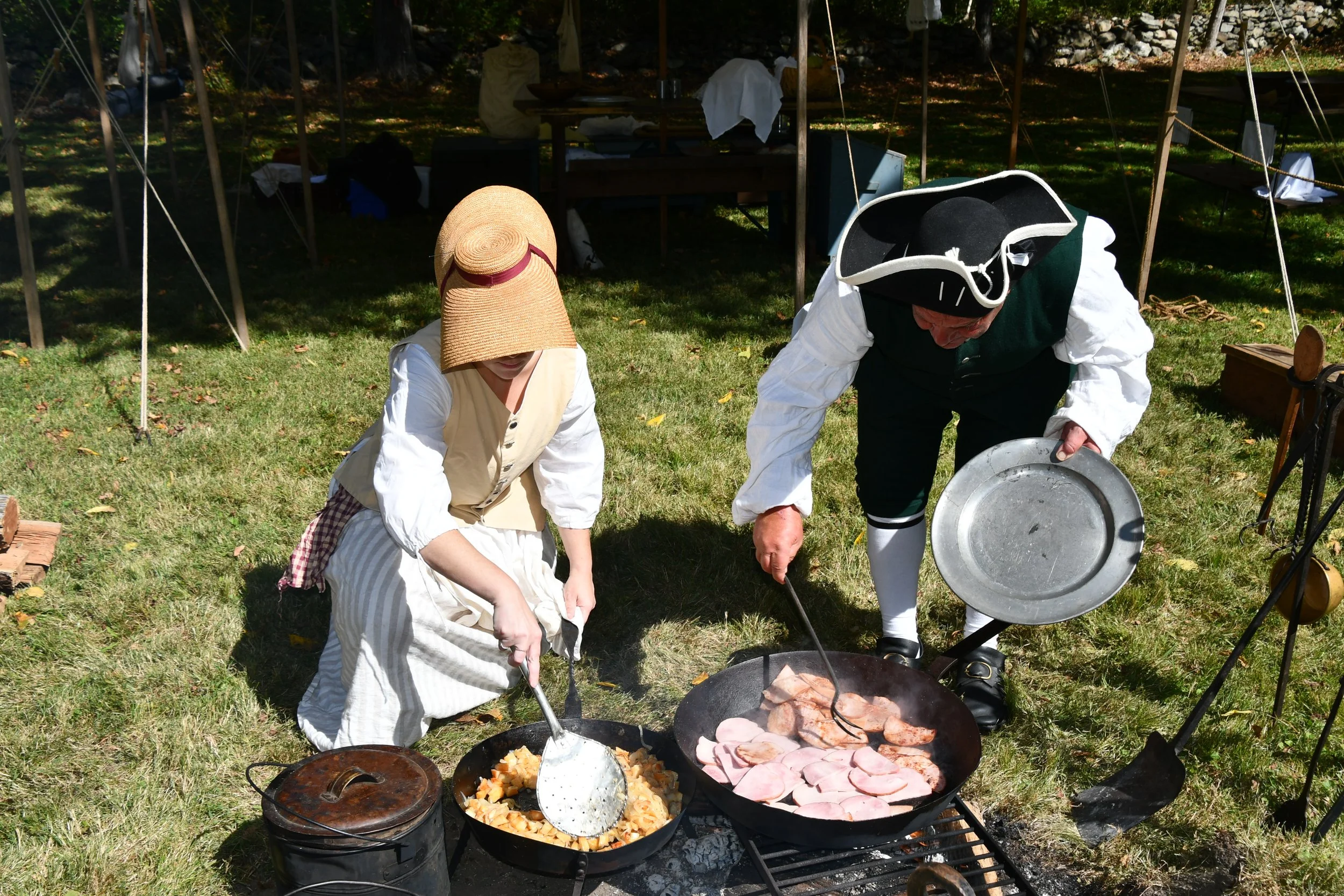 Mike Mondaruli - Colonial Cooking 11 x 14 $25