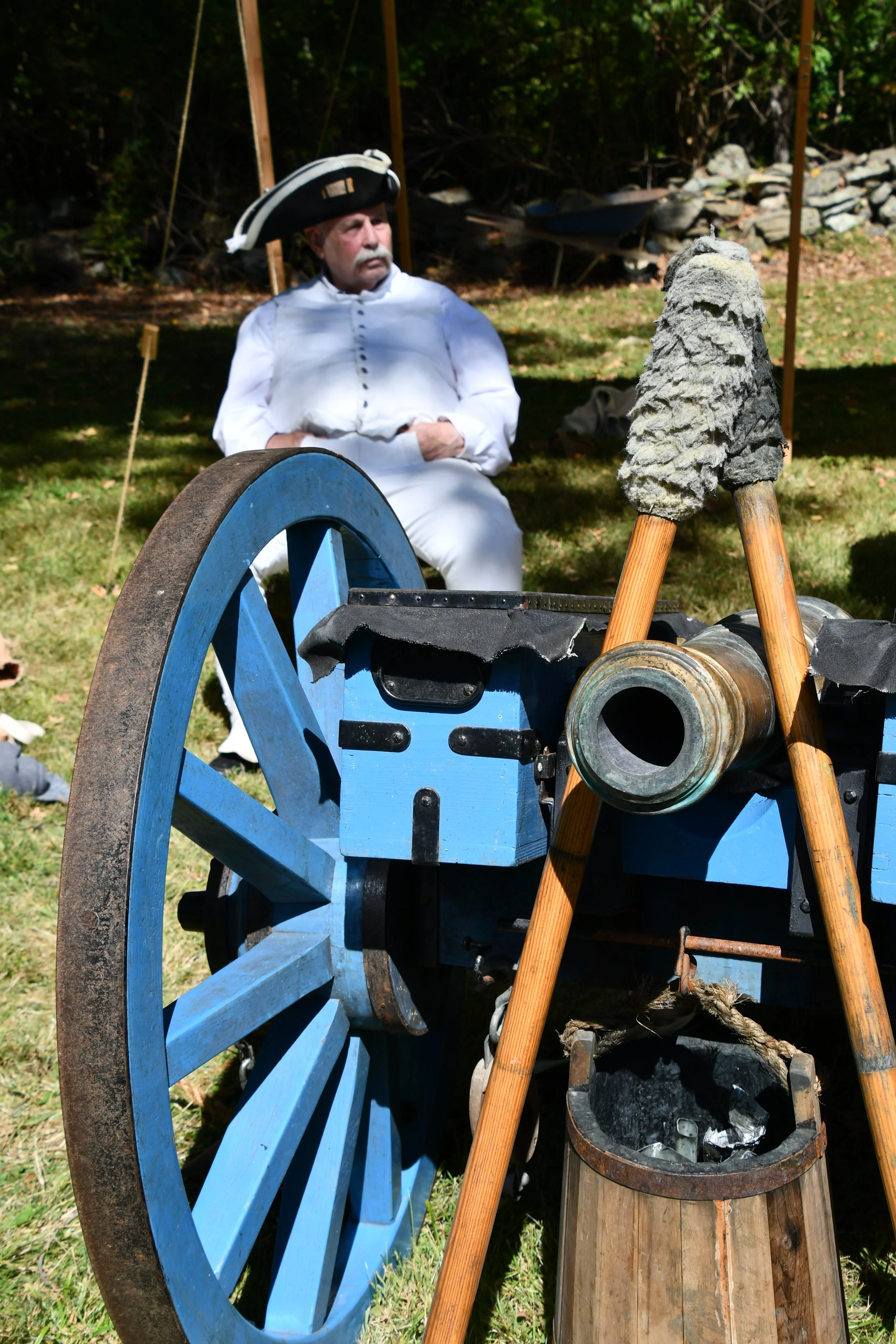 Roderike Pohl - Blue Cannon 14 x 11 $25