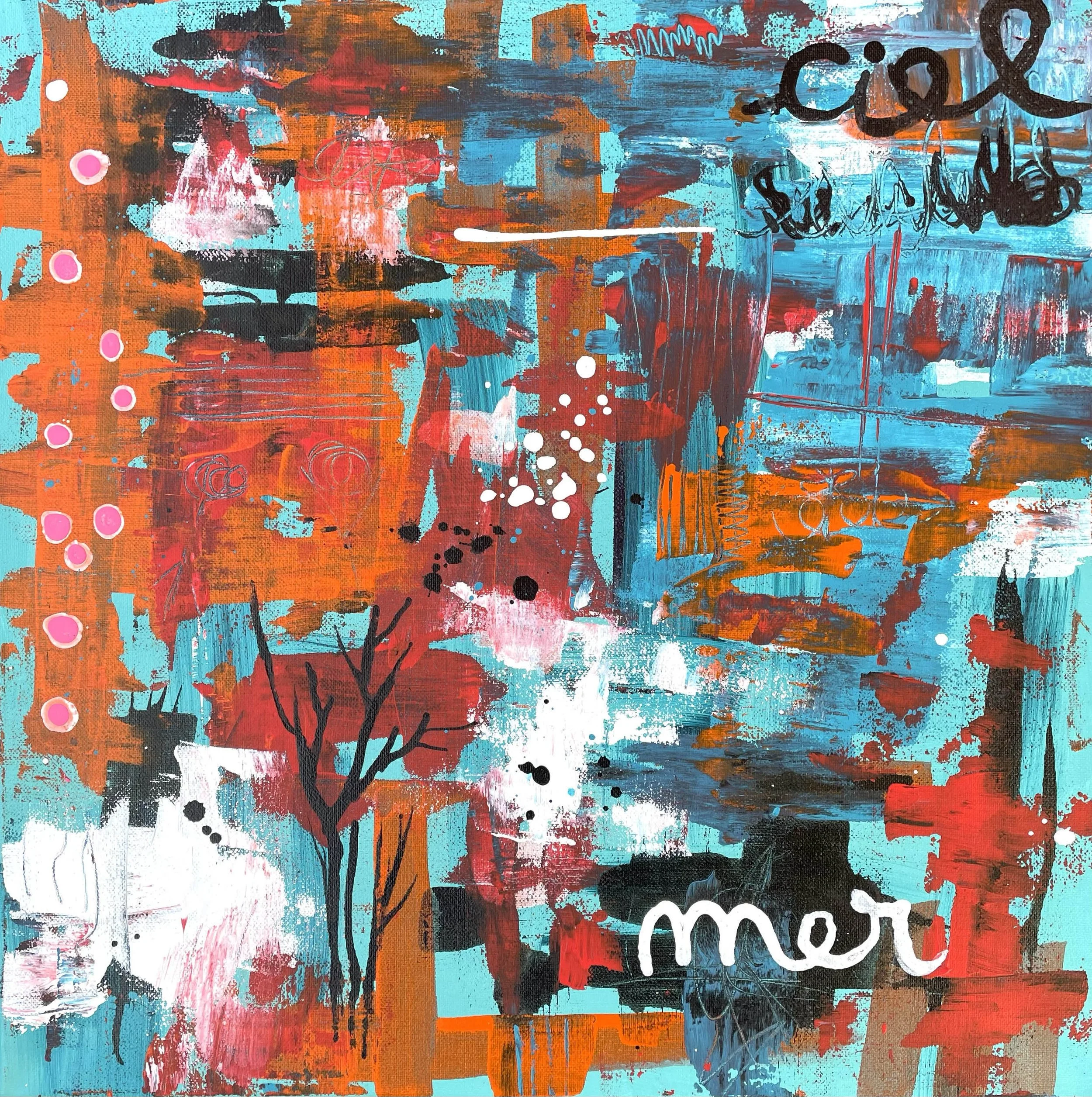 Ciel Et Mer - 18x18  $405