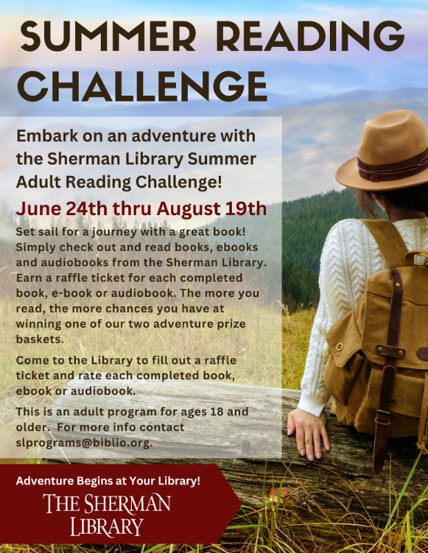 Adult Programs — The Sherman Library