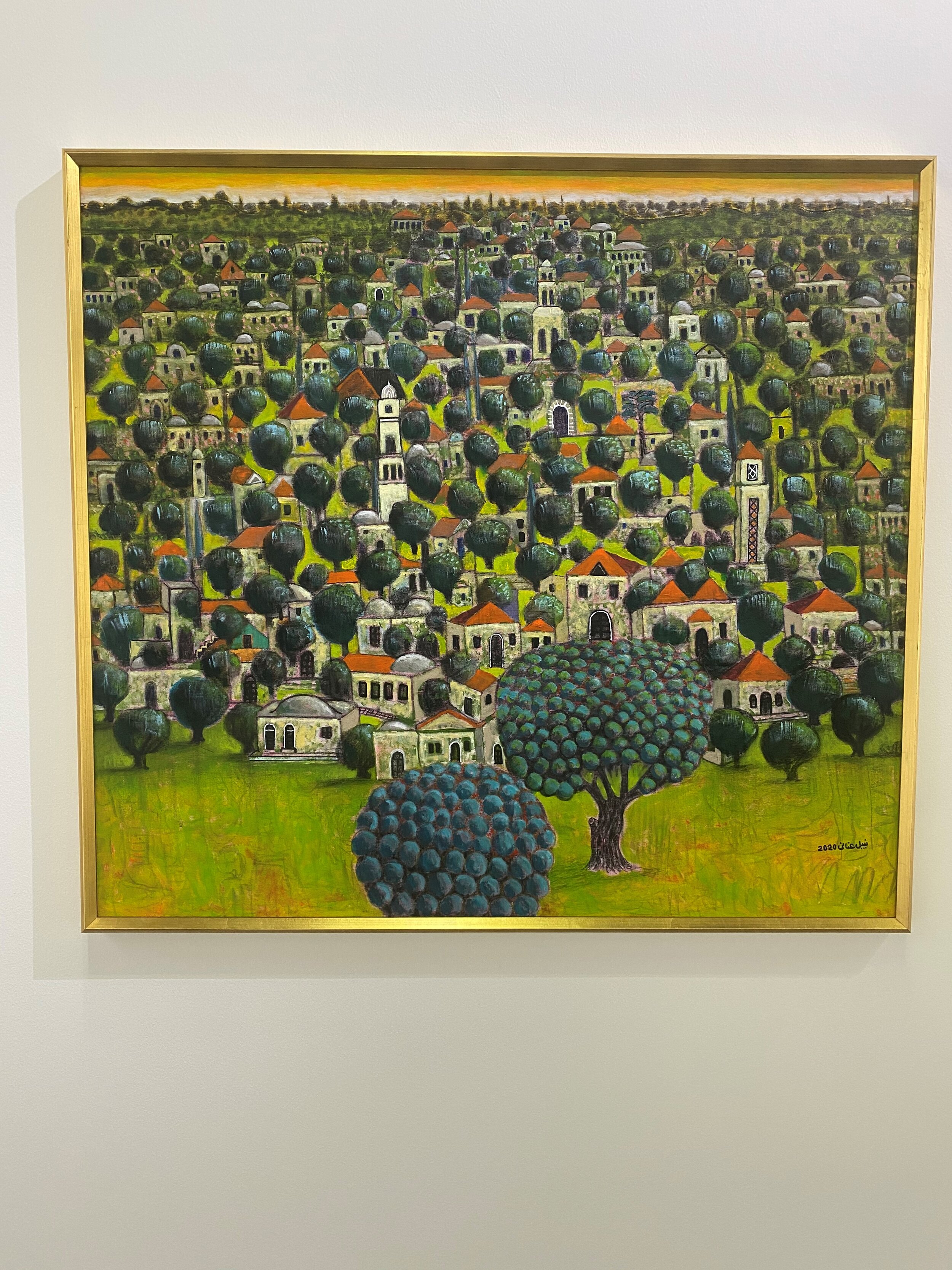 Artist Nabil Anani, presented by Zawyeh Gallery at Alserkal Avenue