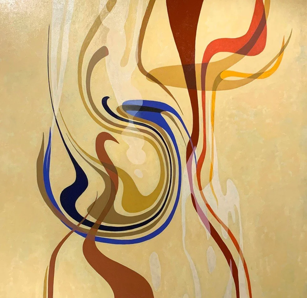 Wendy Letven, Sun Worshipper, 2021, Oil on canvas, 52 x 54"/132 x 137 cm