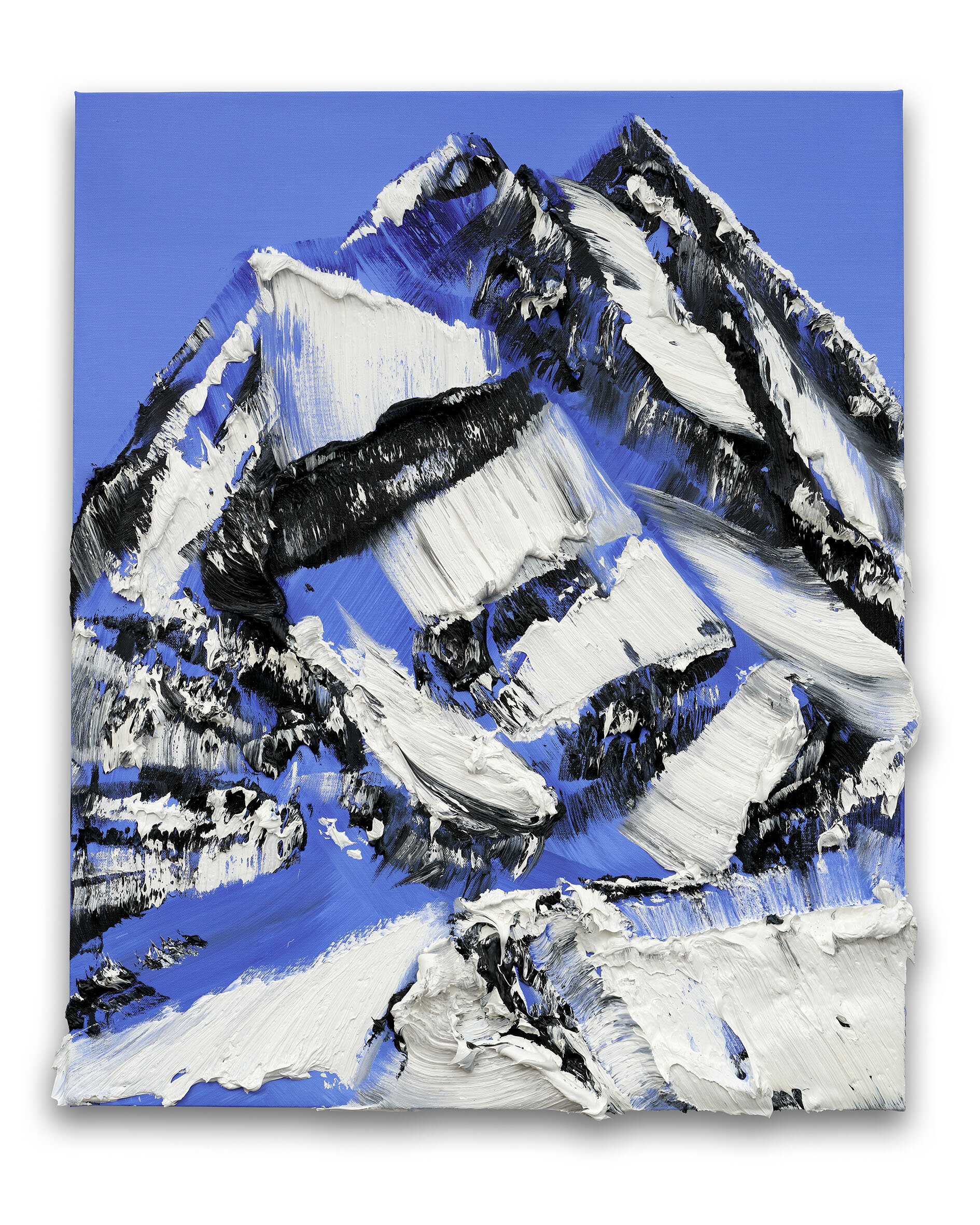 Conrad Jon Godly, UP+DOWN #06, 2021, Oil on canvas, 110 x 90 cm. 