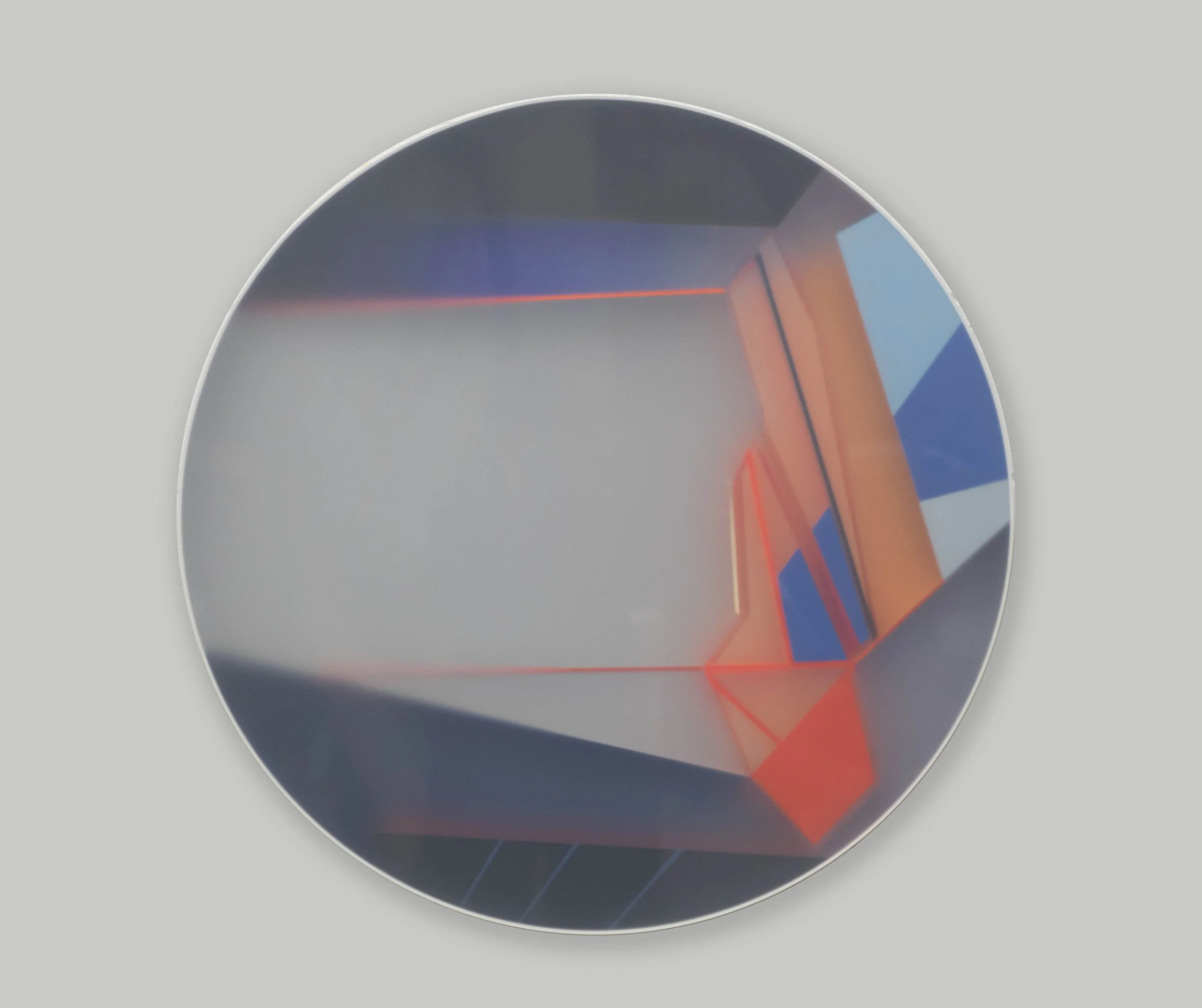 Kal Mansur, Sojourn One, 2021, Acrylic sculpture, 91.44 x 91.44 x 6.35 cm