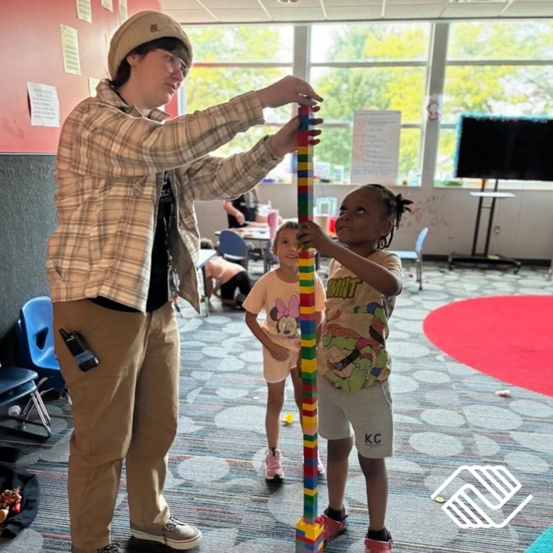 With the guidance of a caring staff mentor, two of our youngest Club members worked together to build a tower taller than themselves! The excitement on their faces showed us just how powerful mentorship can be.

Along the way, they learned:
🧩 Teamwo