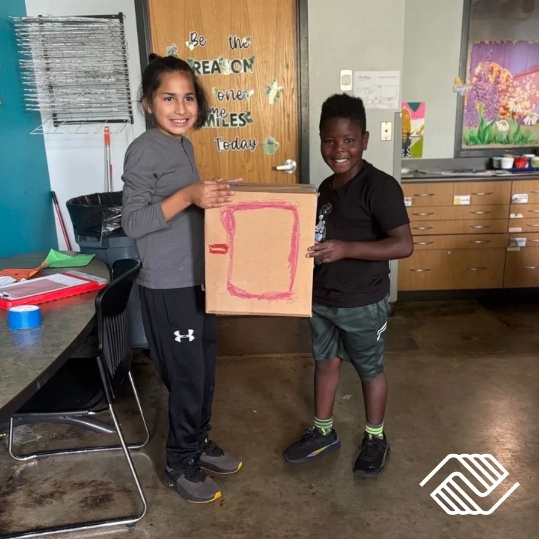 Last week, two of our Club members took on the challenge of building their very own vending machine. What started with cardboard and tape is already turning into something incredible. We can&rsquo;t wait to see the finished product! 💡🎉