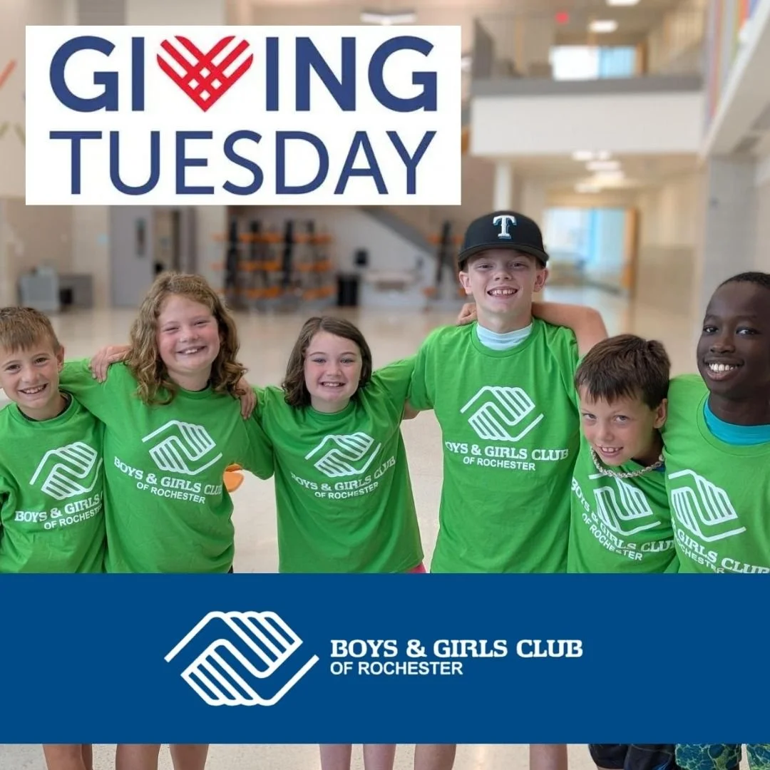 Giving Tuesday is almost here! 💙

Tomorrow is your chance to support kids and double your impact thanks to Think Bank. Safe spaces, meals, mentorship, and opportunities to dream are all made possible by you.